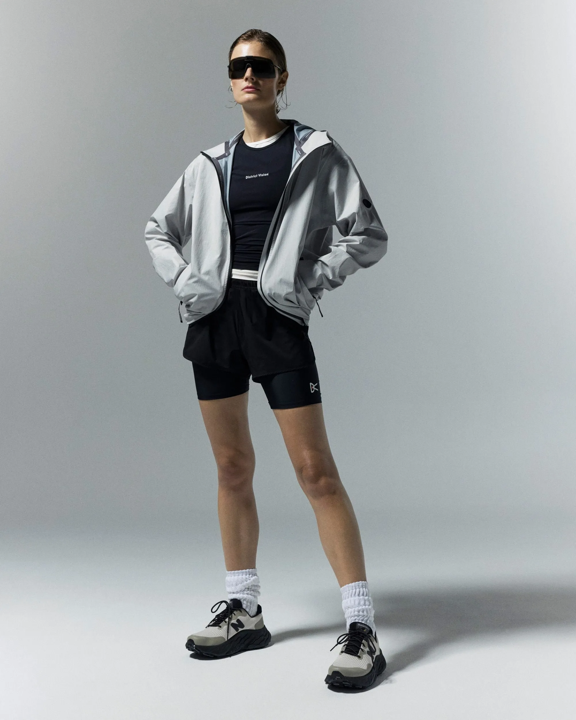 Layered Trail Shorts, Black sold by District Vision product image thumbnail 3