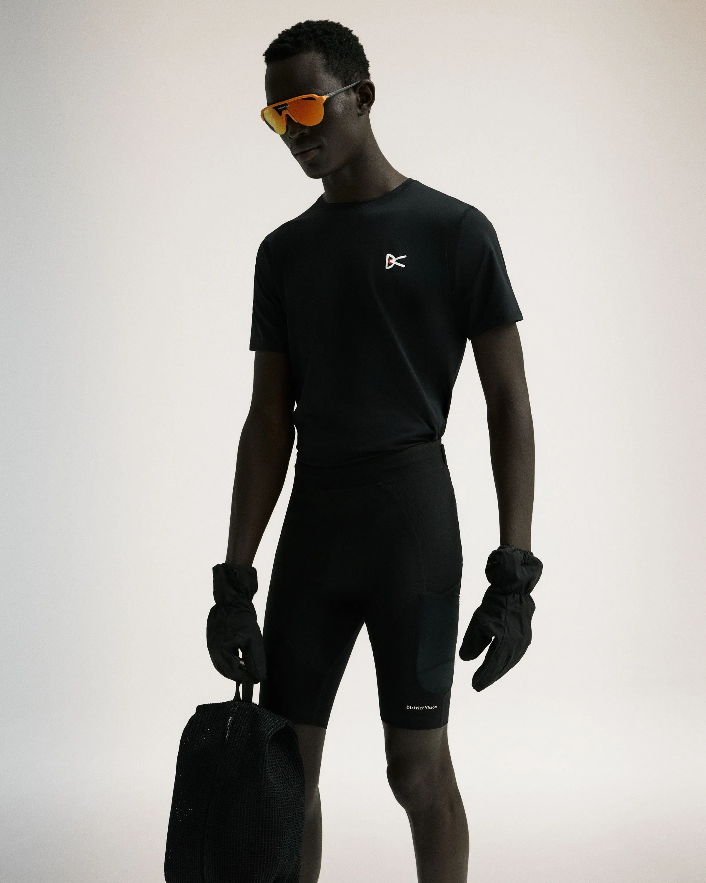 Lightweight Short Sleeve Tee, Black sold by District Vision product image thumbnail 3