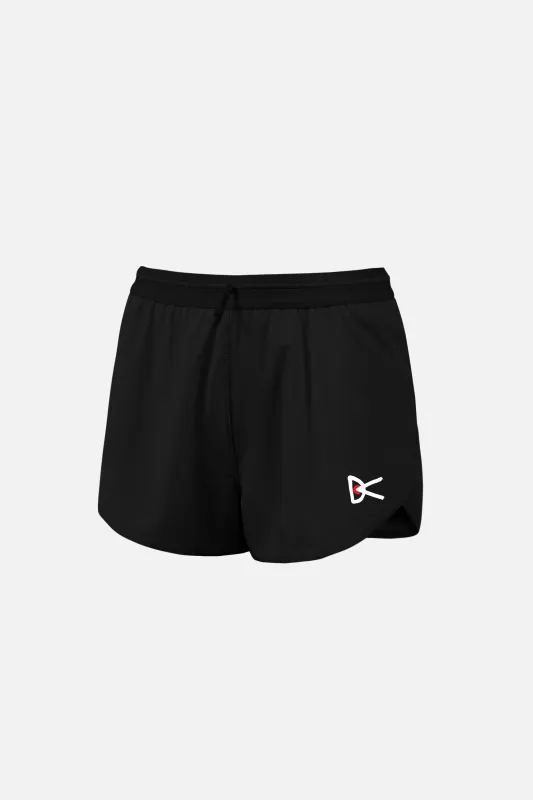 3in Split Shorts, Black sold by District Vision