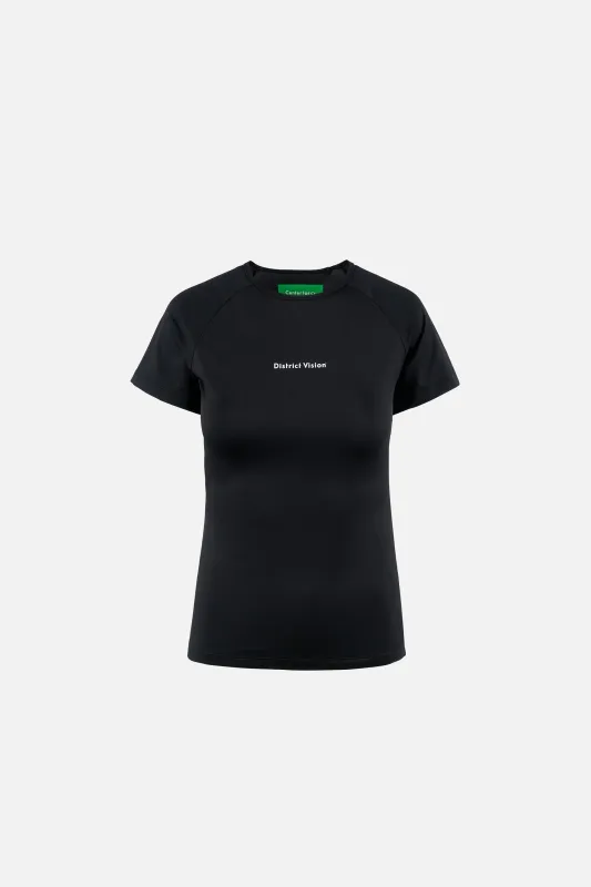 Lightweight Short Sleeve Fitted Tee, Black made by District Vision