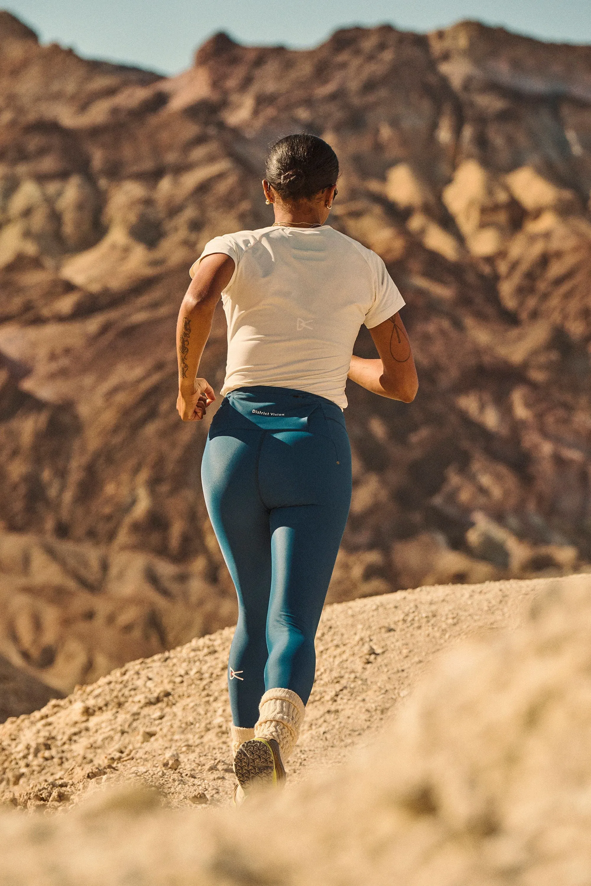 Lightweight Short Sleeve Fitted Tee, Lunar White sold by District Vision product image thumbnail 4