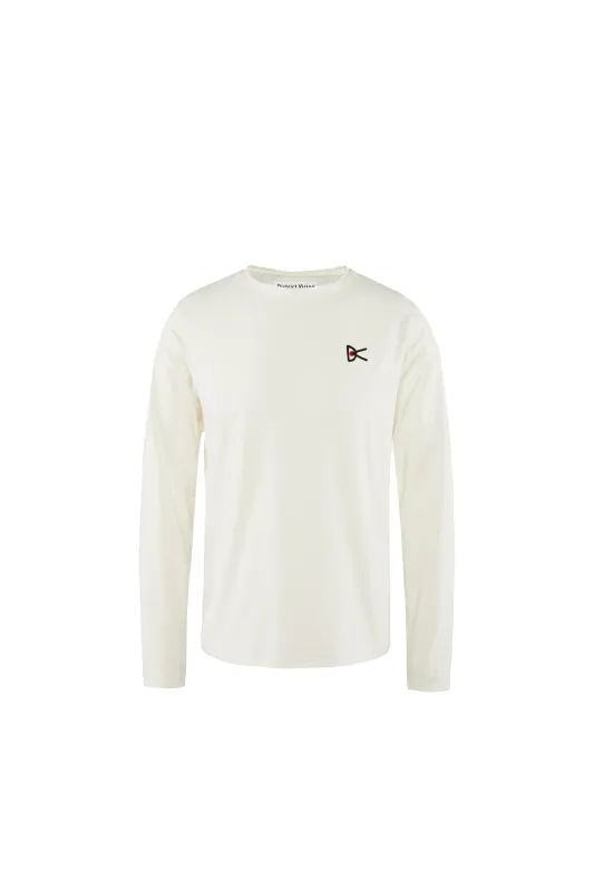 Lightweight Long Sleeve Tee, Lunar White sold by District Vision
