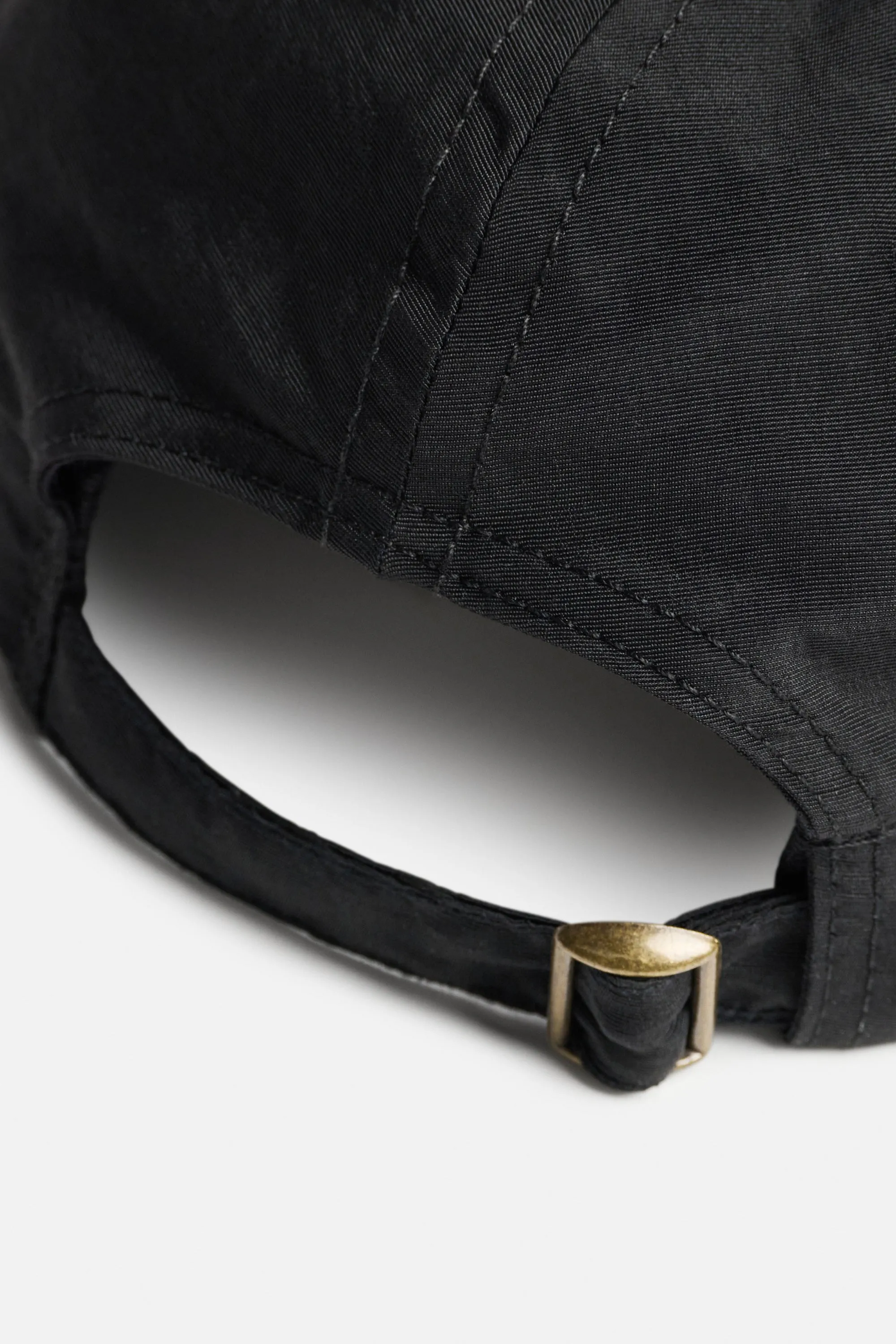 5 Panel Nylon Hat, Log Off Black sold by District Vision product image thumbnail 2