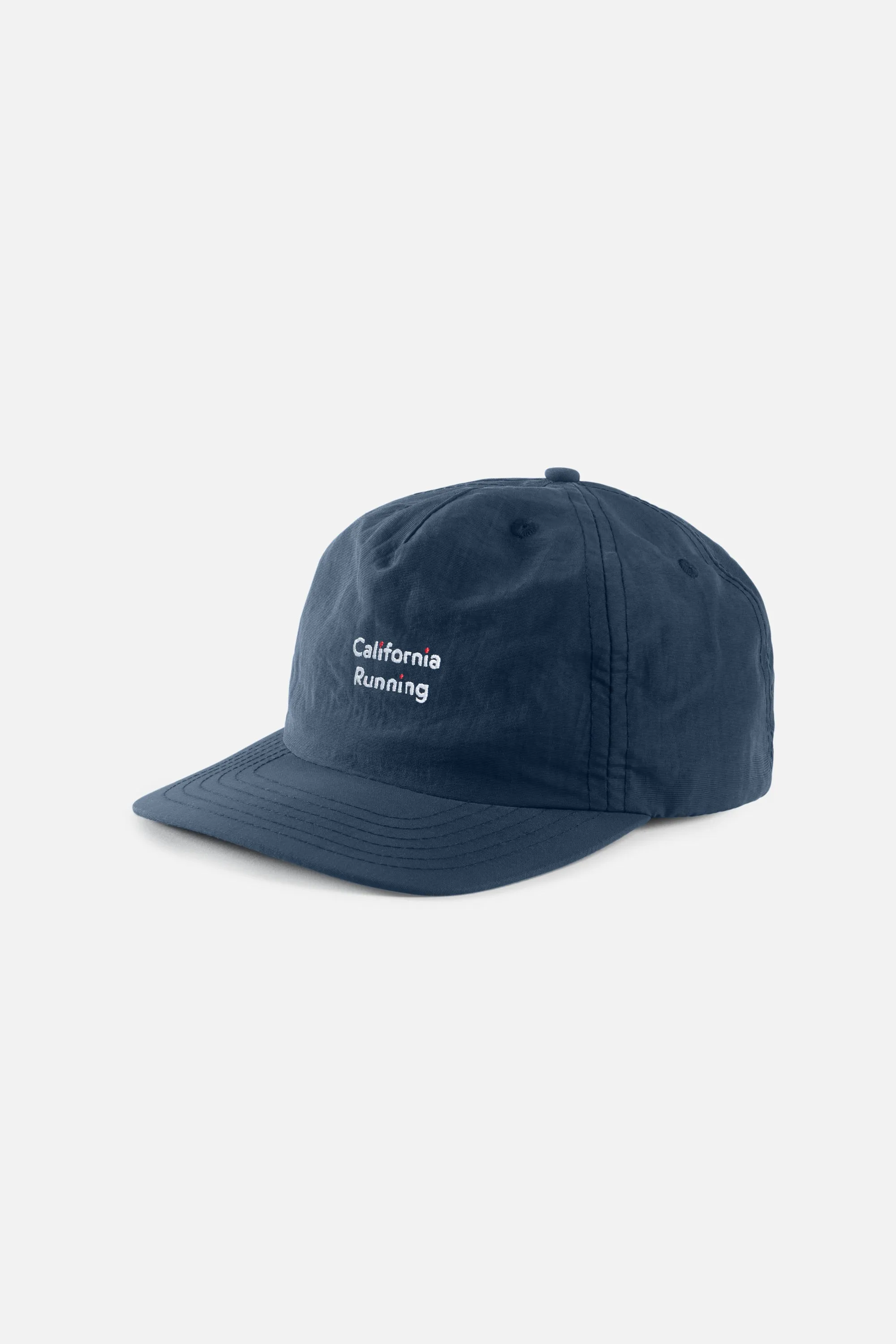 5 Panel Nylon Hat, California Running Navy sold by District Vision