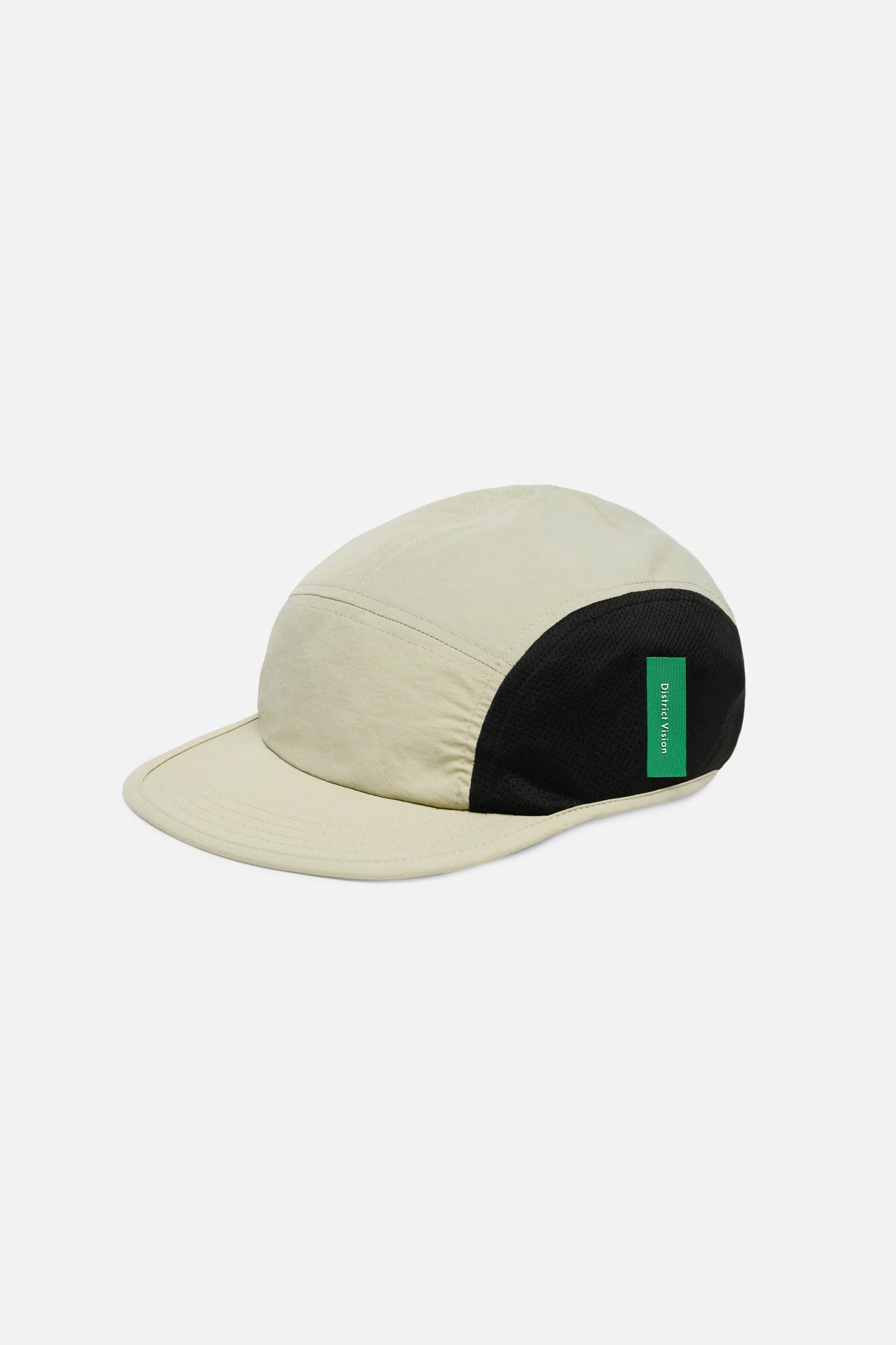 Performance Paneled Mesh Hat, Sand sold by District Vision