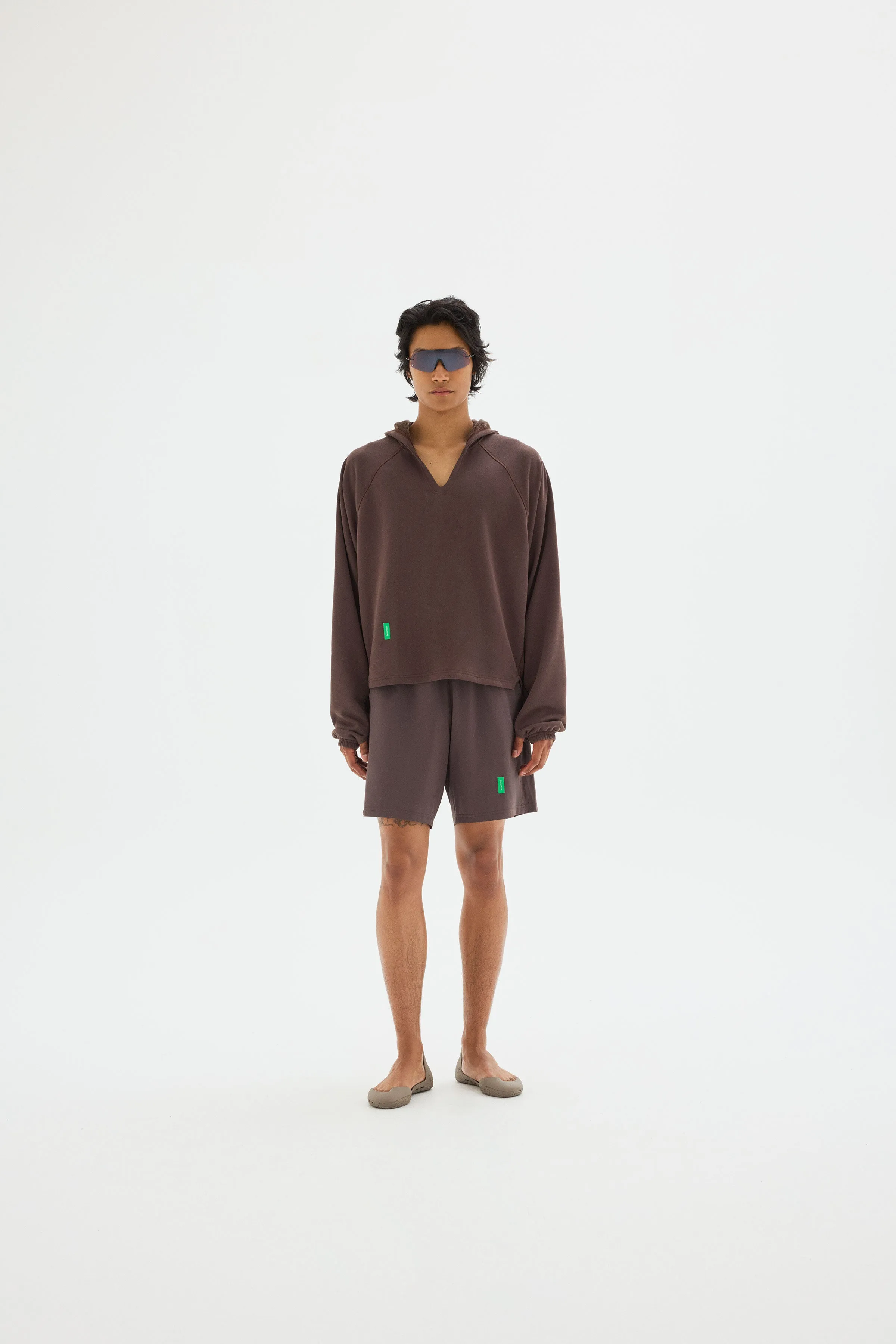 9" Training Shorts, Dark Taupe sold by District Vision product image thumbnail 3