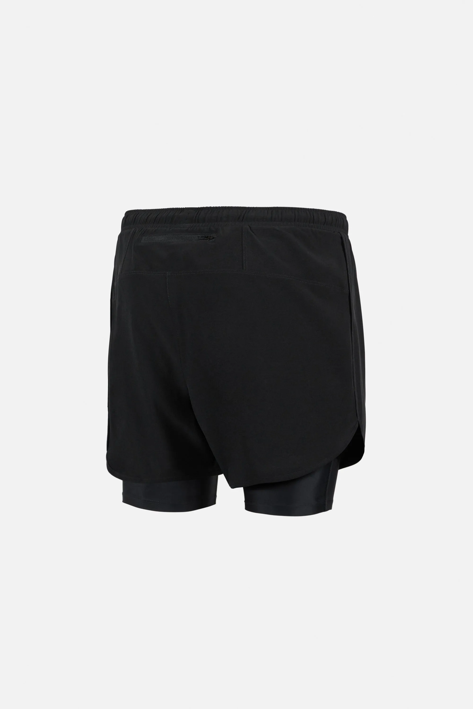 Layered Training Shorts, Black/Black sold by District Vision product image thumbnail 2