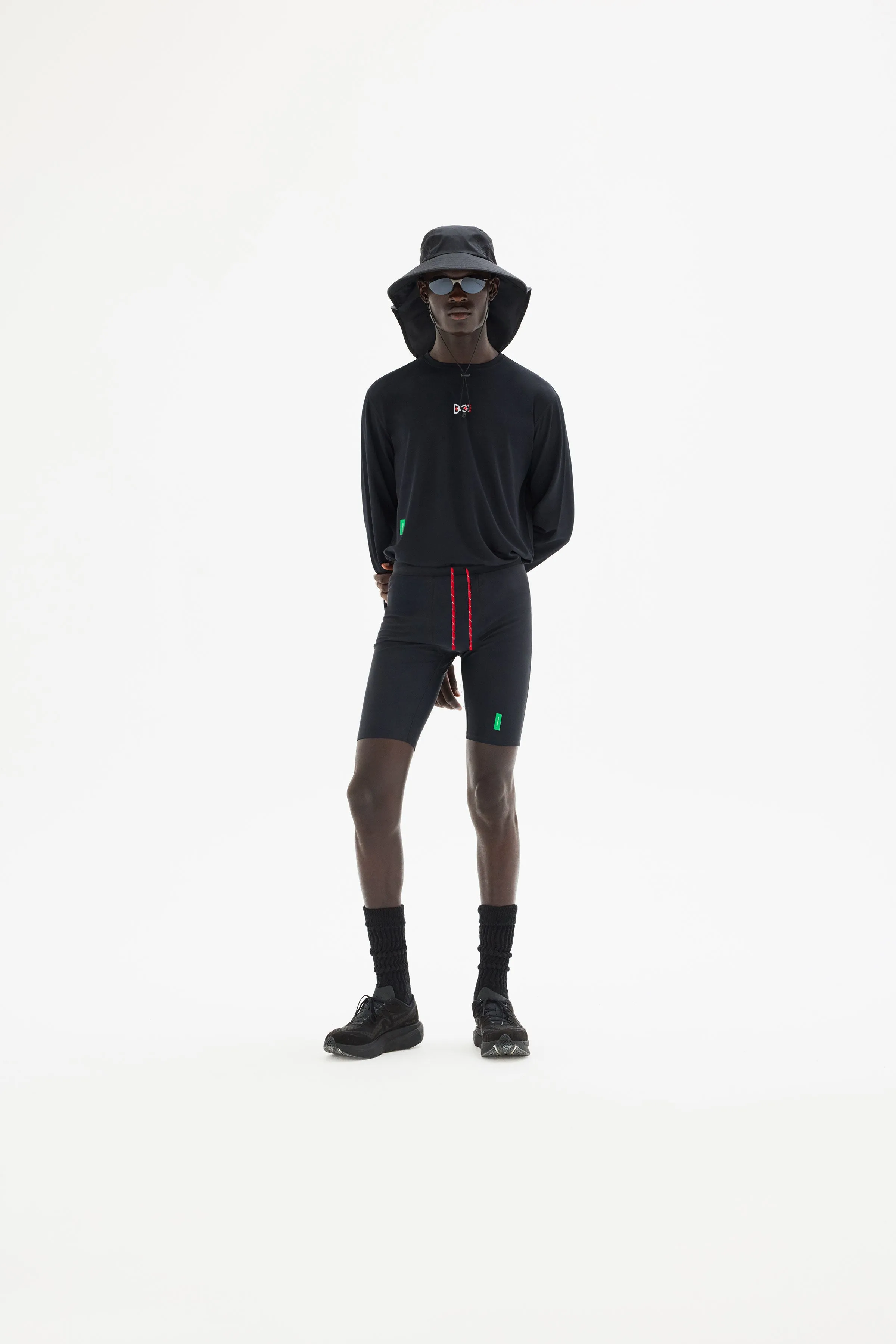 9" Recycled Tights, Black sold by District Vision product image thumbnail 3
