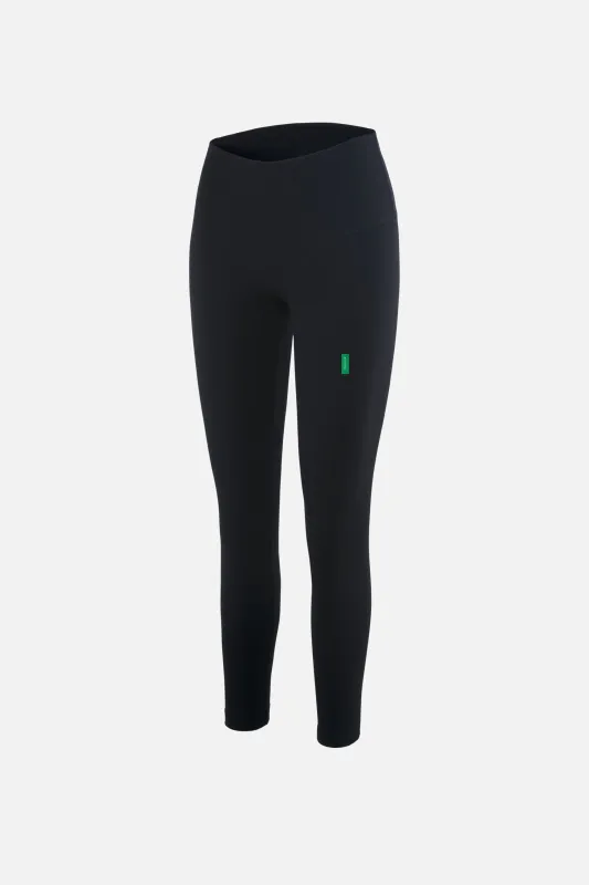 Full Length Interlock Tights, Black made by District Vision