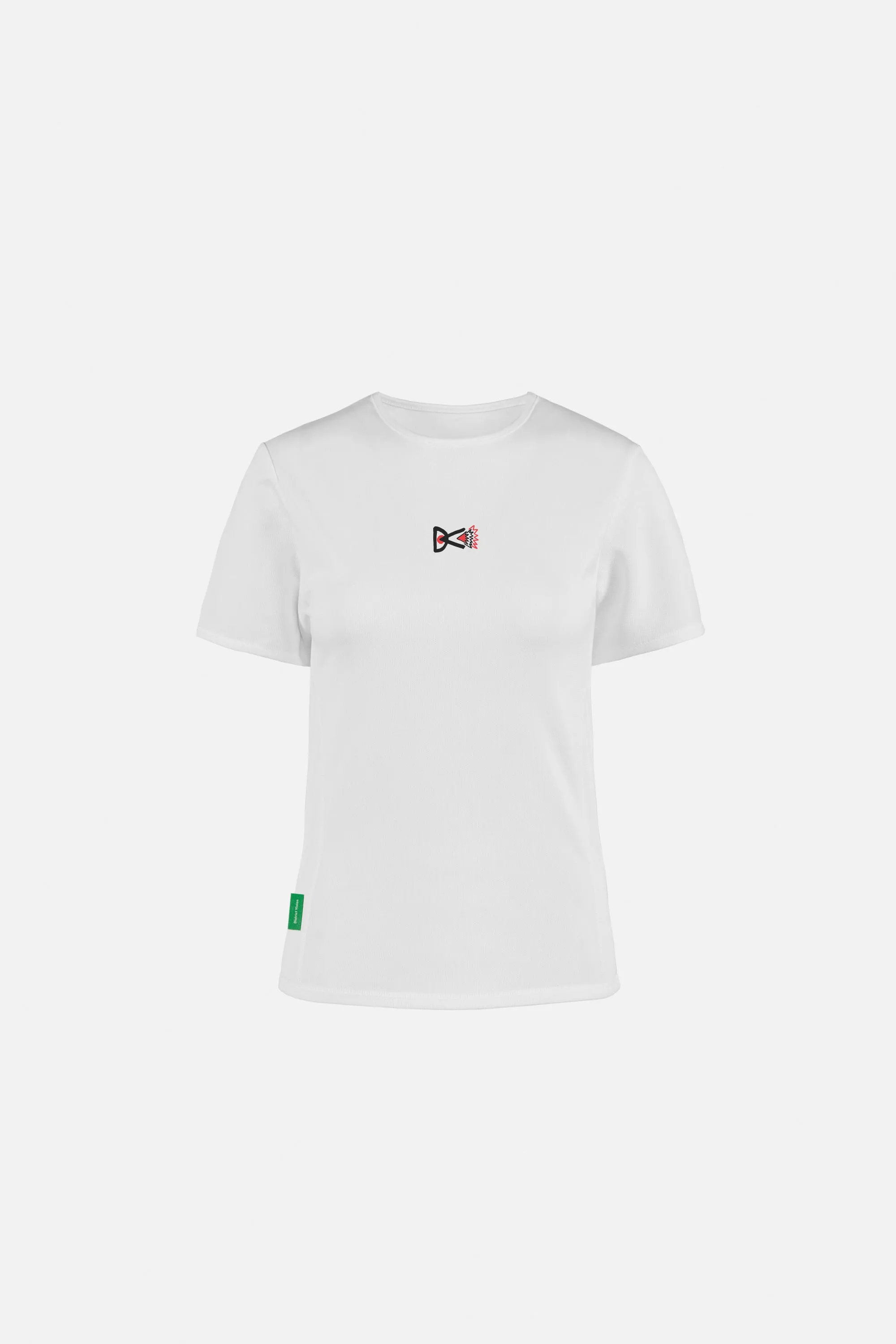 Paneled Training T-Shirt, White sold by District Vision