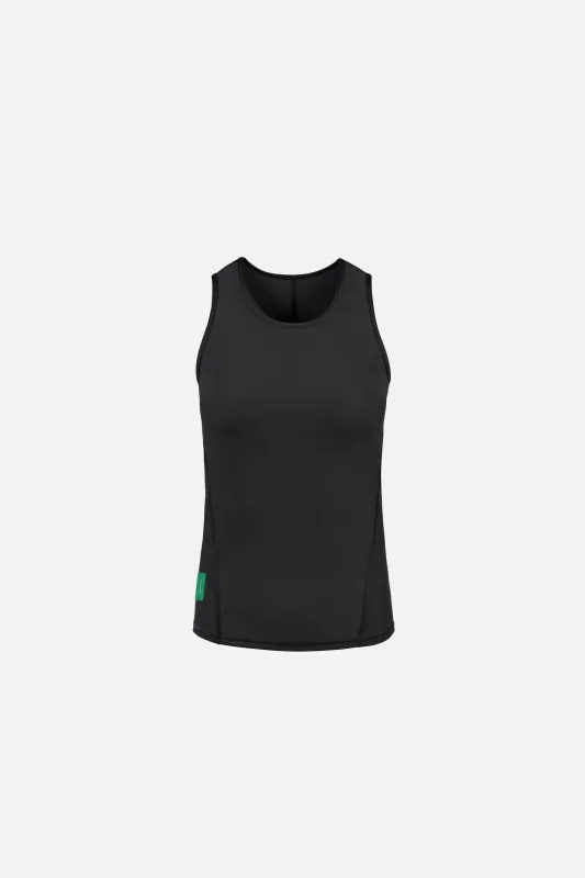 Fitted Training Tank Top, Black made by District Vision