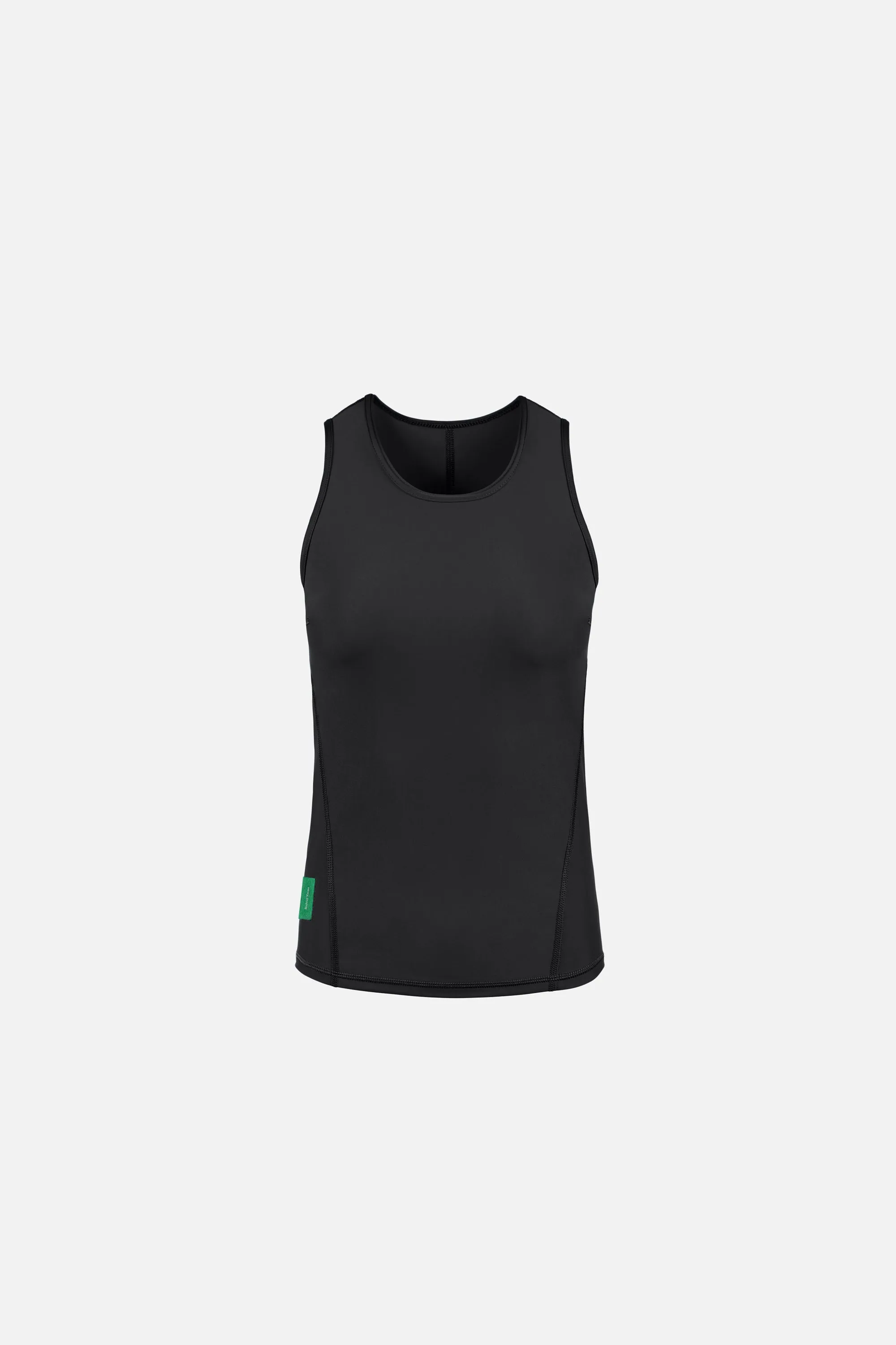 Fitted Training Tank Top, Black sold by District Vision