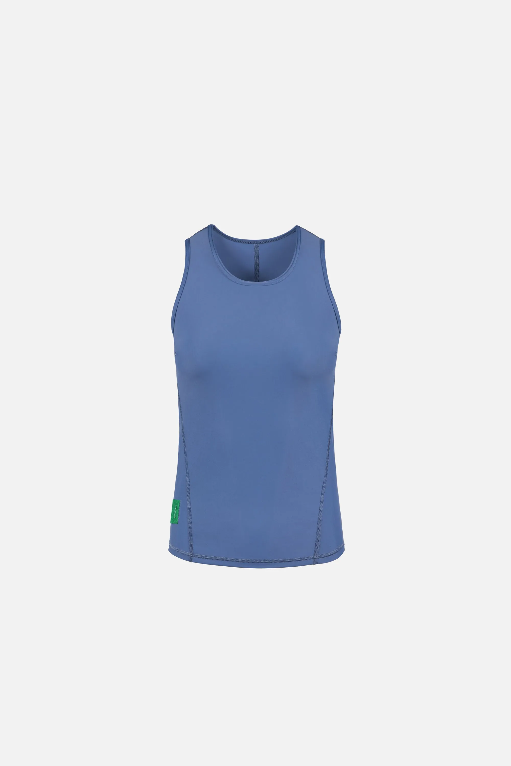 Fitted Training Tank Top, Race Blue sold by District Vision
