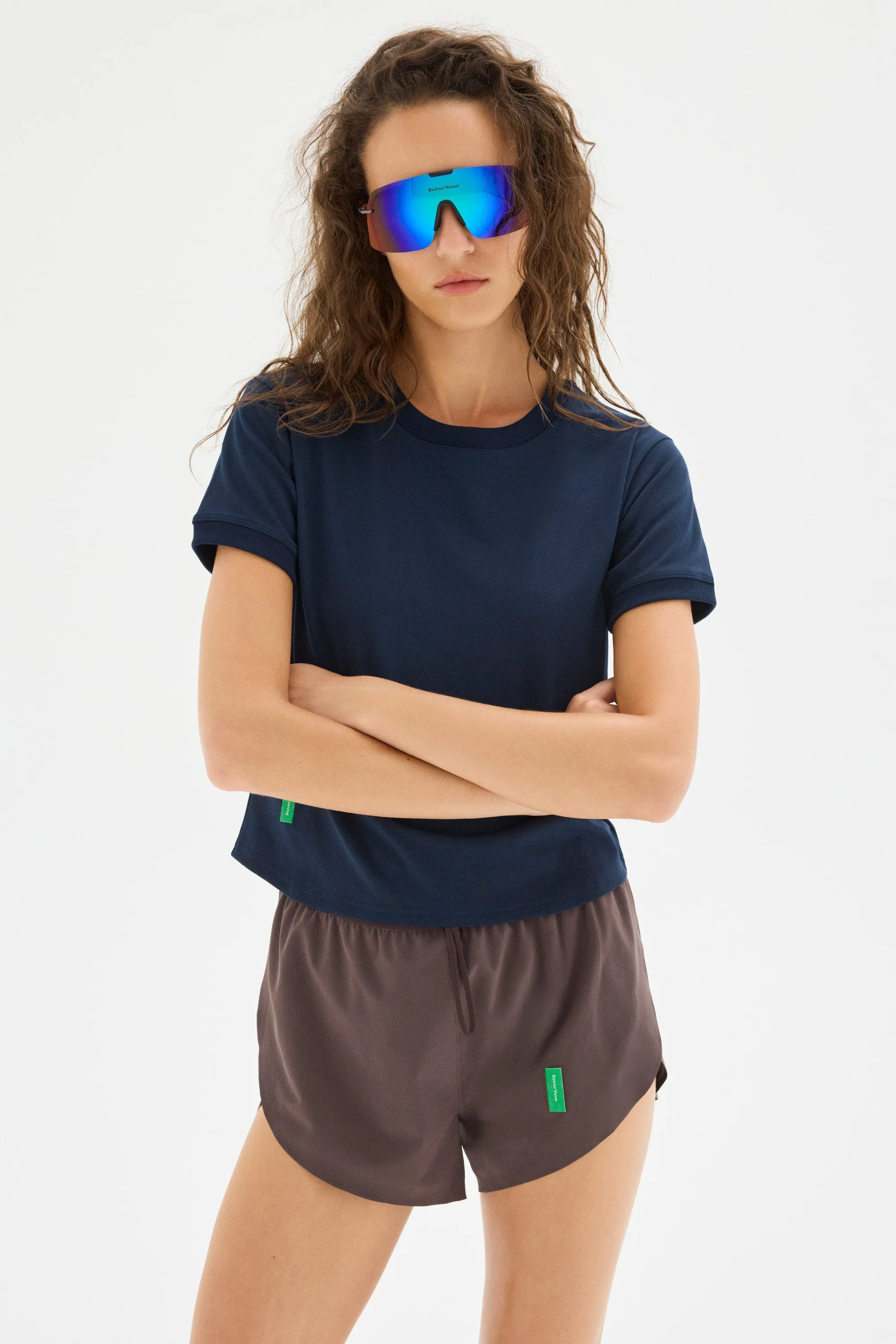 2" Split Shorts, Dark Taupe sold by District Vision product image thumbnail 3