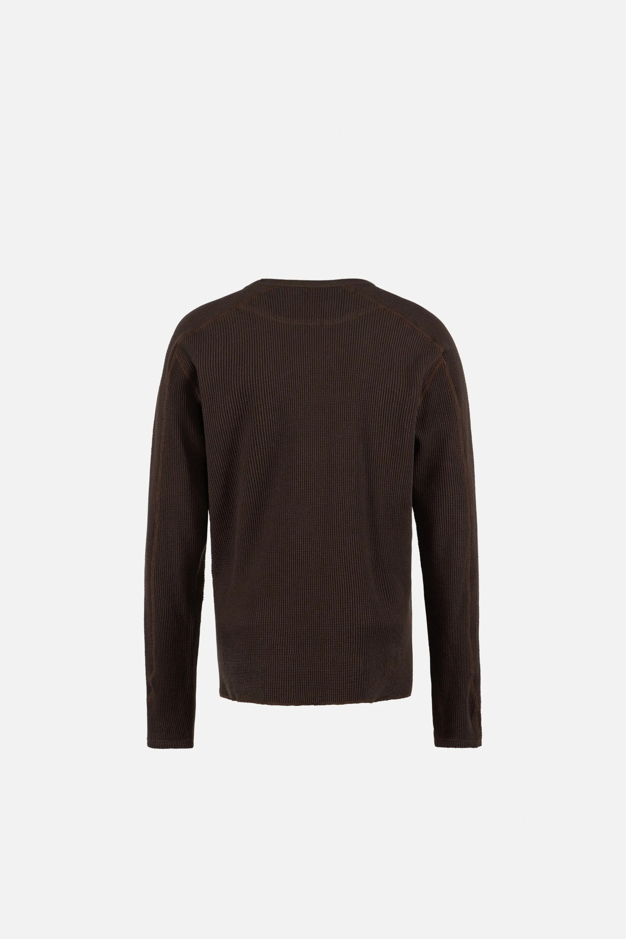 Long Sleeve Waffle Tee, Umber sold by District Vision product image thumbnail 2