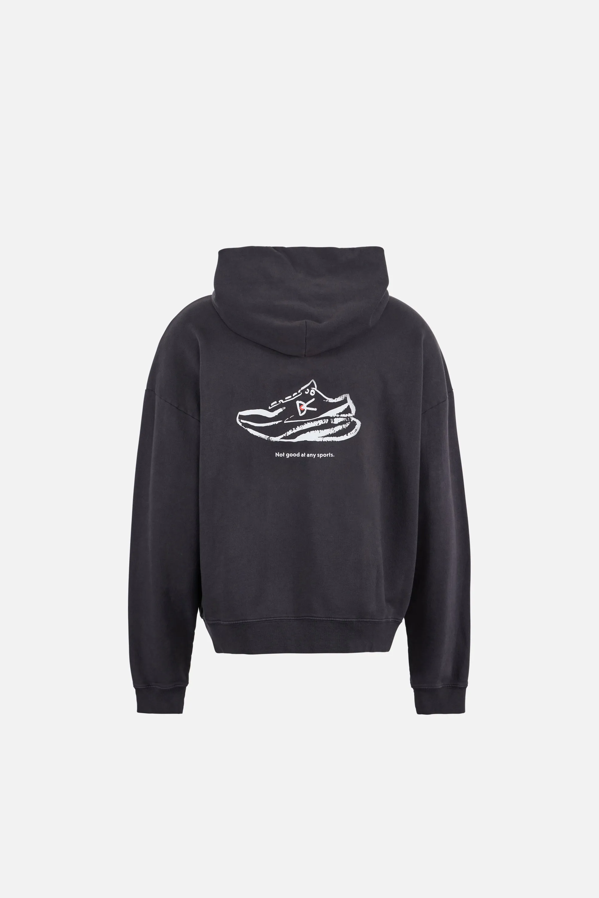 California Cotton Hoodie, Super Shoe Vintage Black sold by District Vision product image thumbnail 2