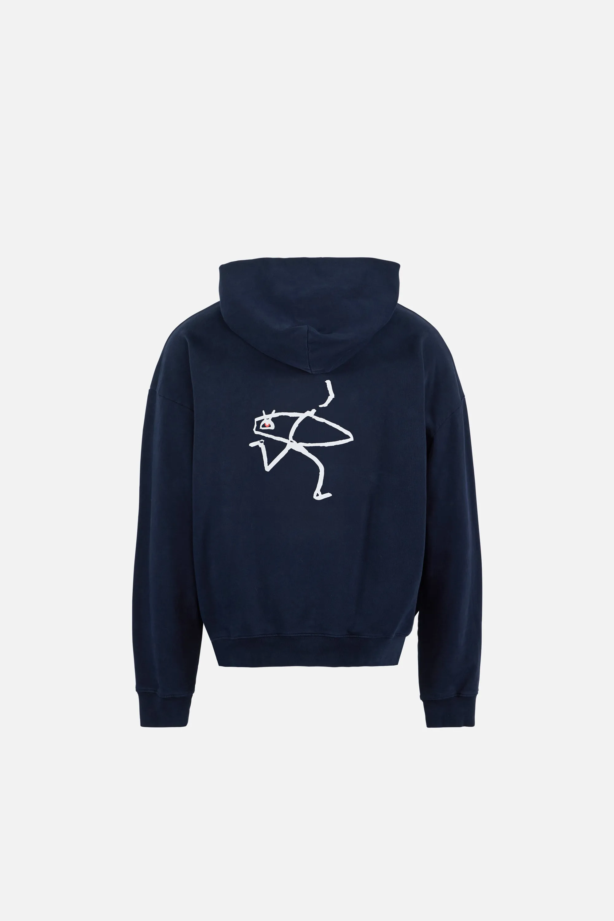 California Cotton Hoodie, Wave Runner Navy sold by District Vision product image thumbnail 2