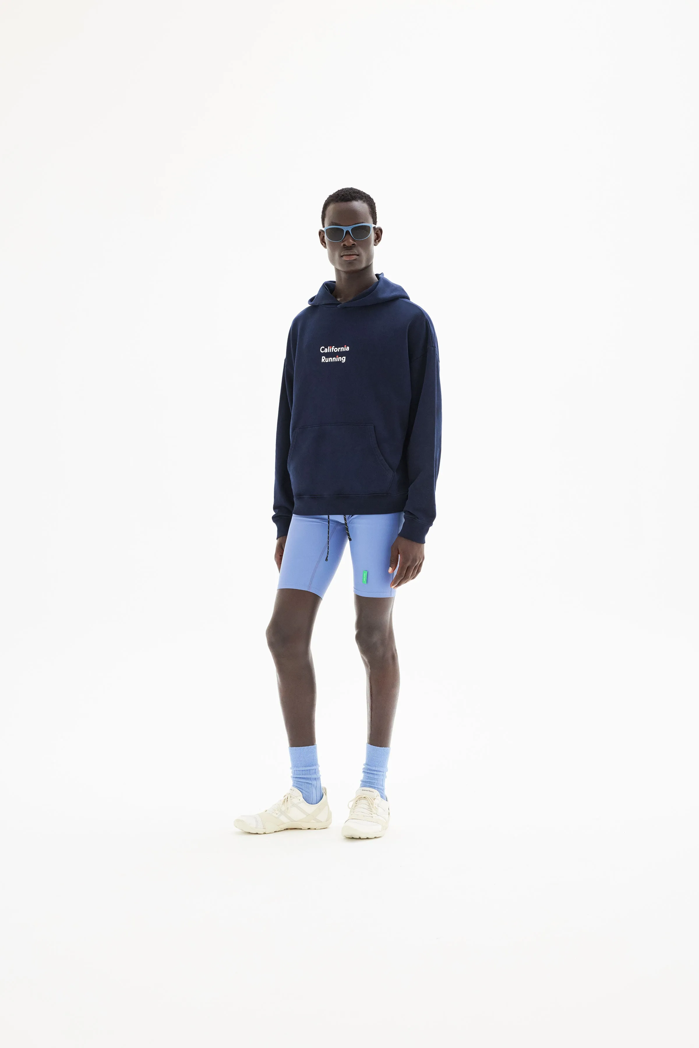 California Cotton Hoodie, Wave Runner Navy sold by District Vision product image thumbnail 3