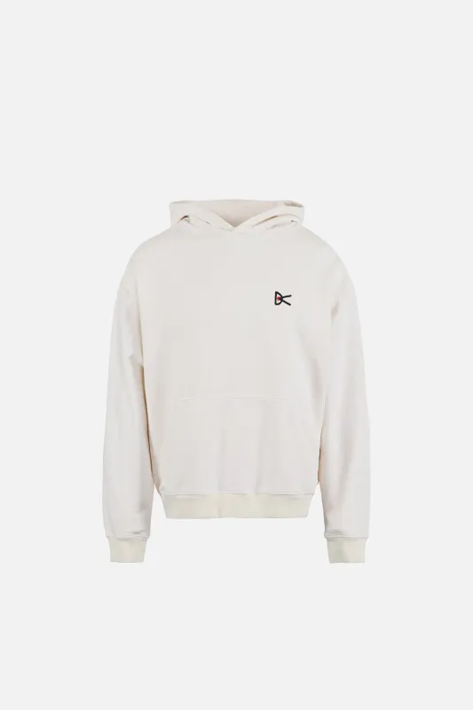 California Cotton Hoodie, Enlightened Vintage White made by District Vision