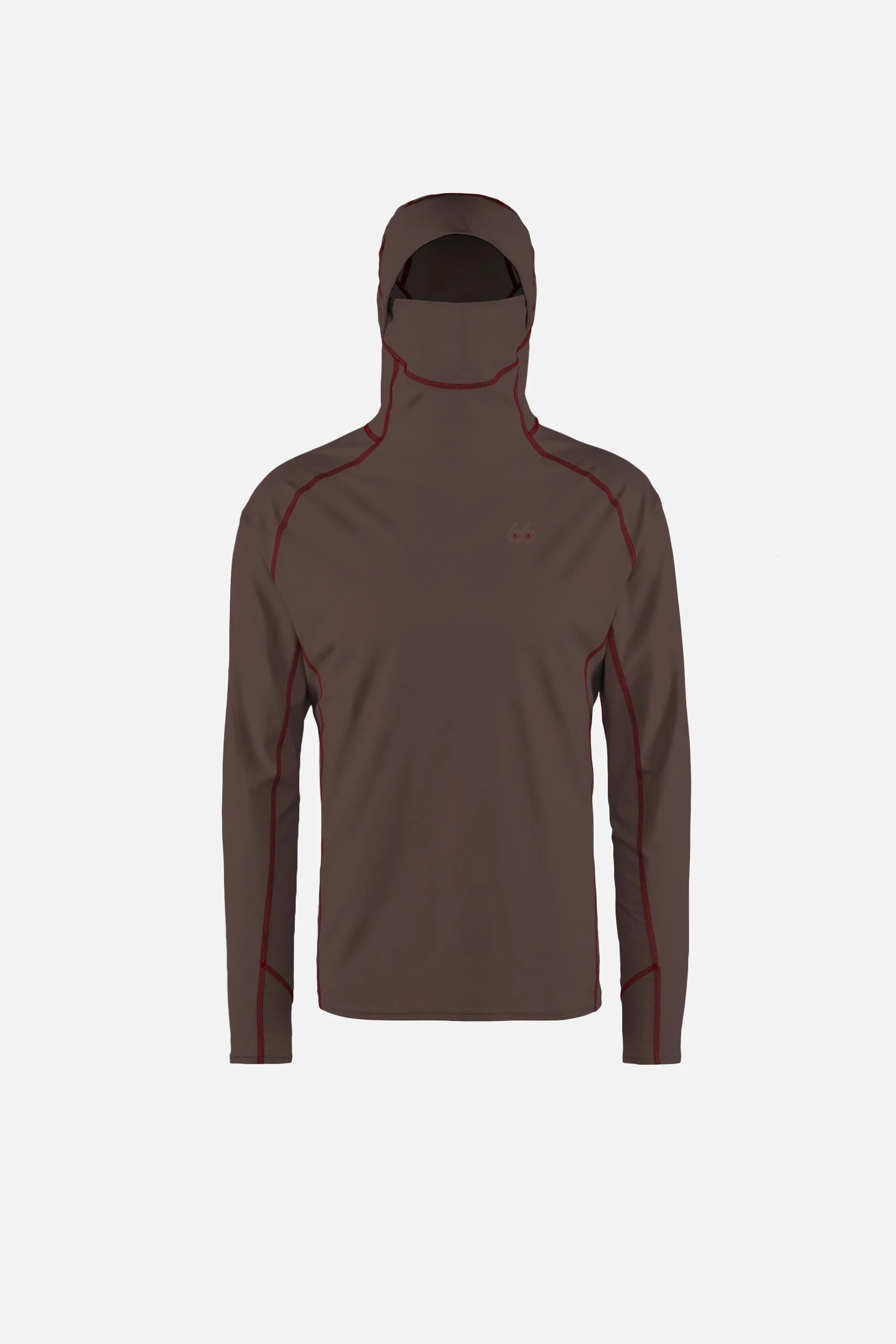 DV + 66N Running Balaclava Top, Chestnut sold by District Vision