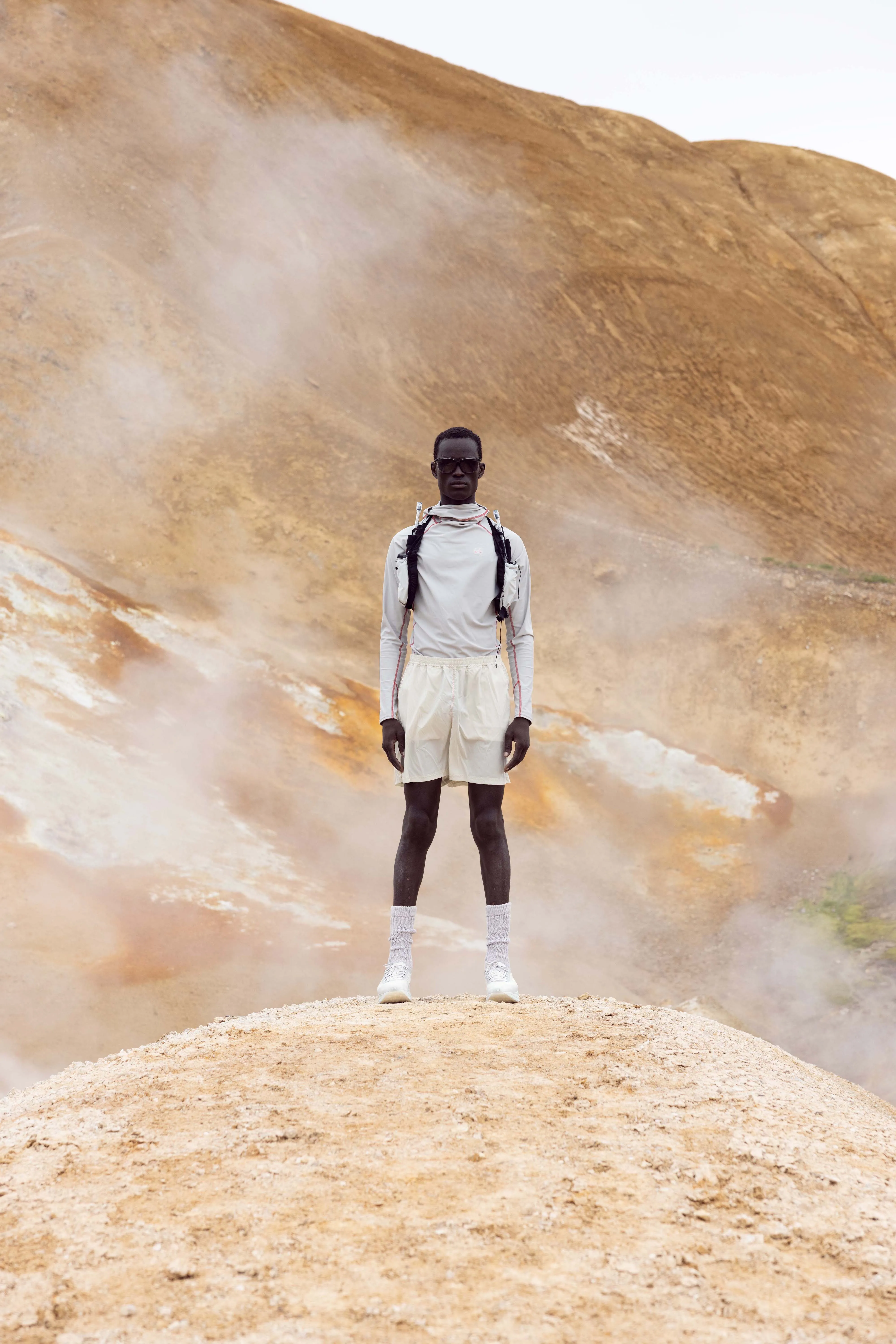 DV + 66N Running Balaclava Top, Arctic Gray sold by District Vision product image thumbnail 3