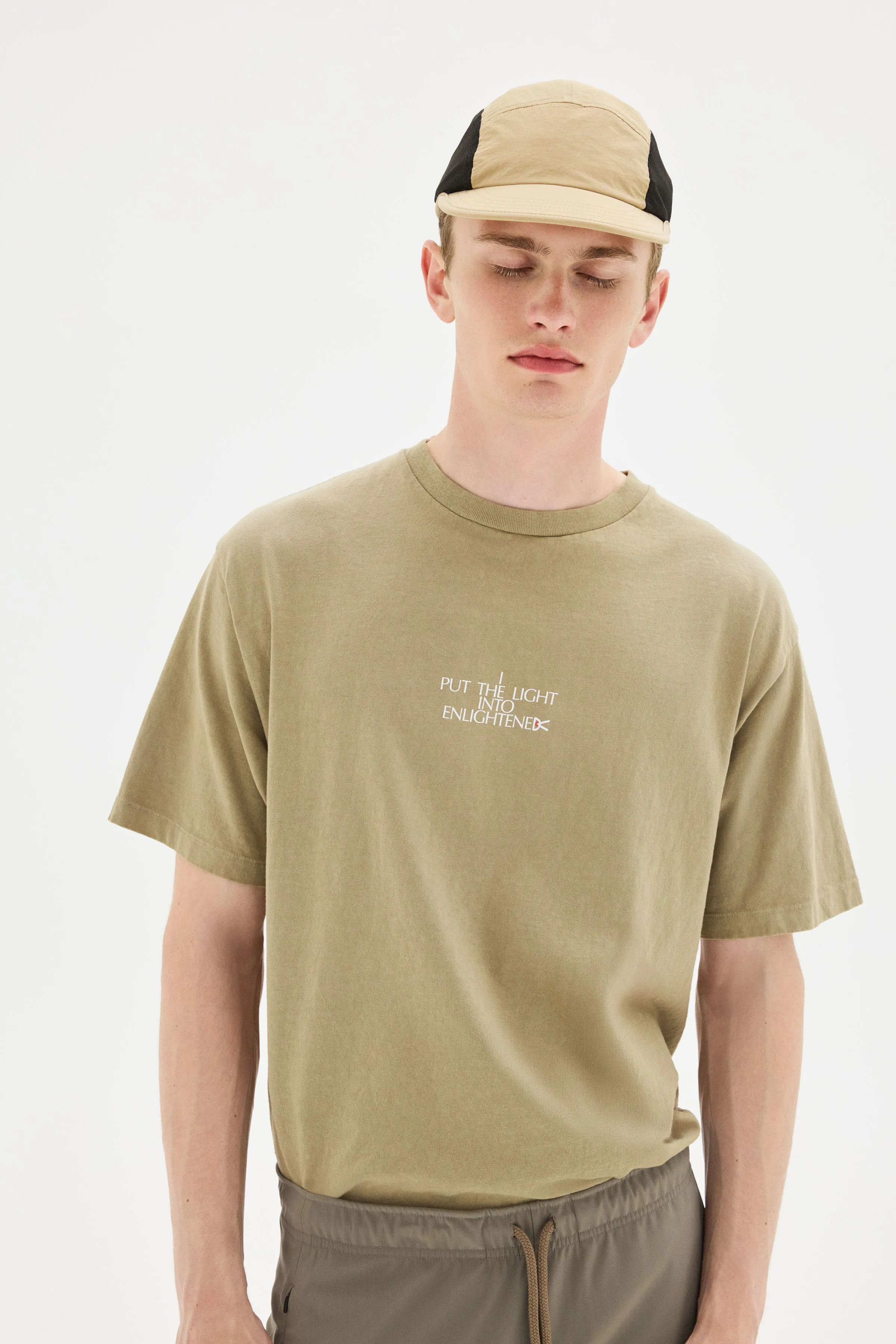 California Cotton Tee, Enlightened Warm Grey sold by District Vision product image thumbnail 3