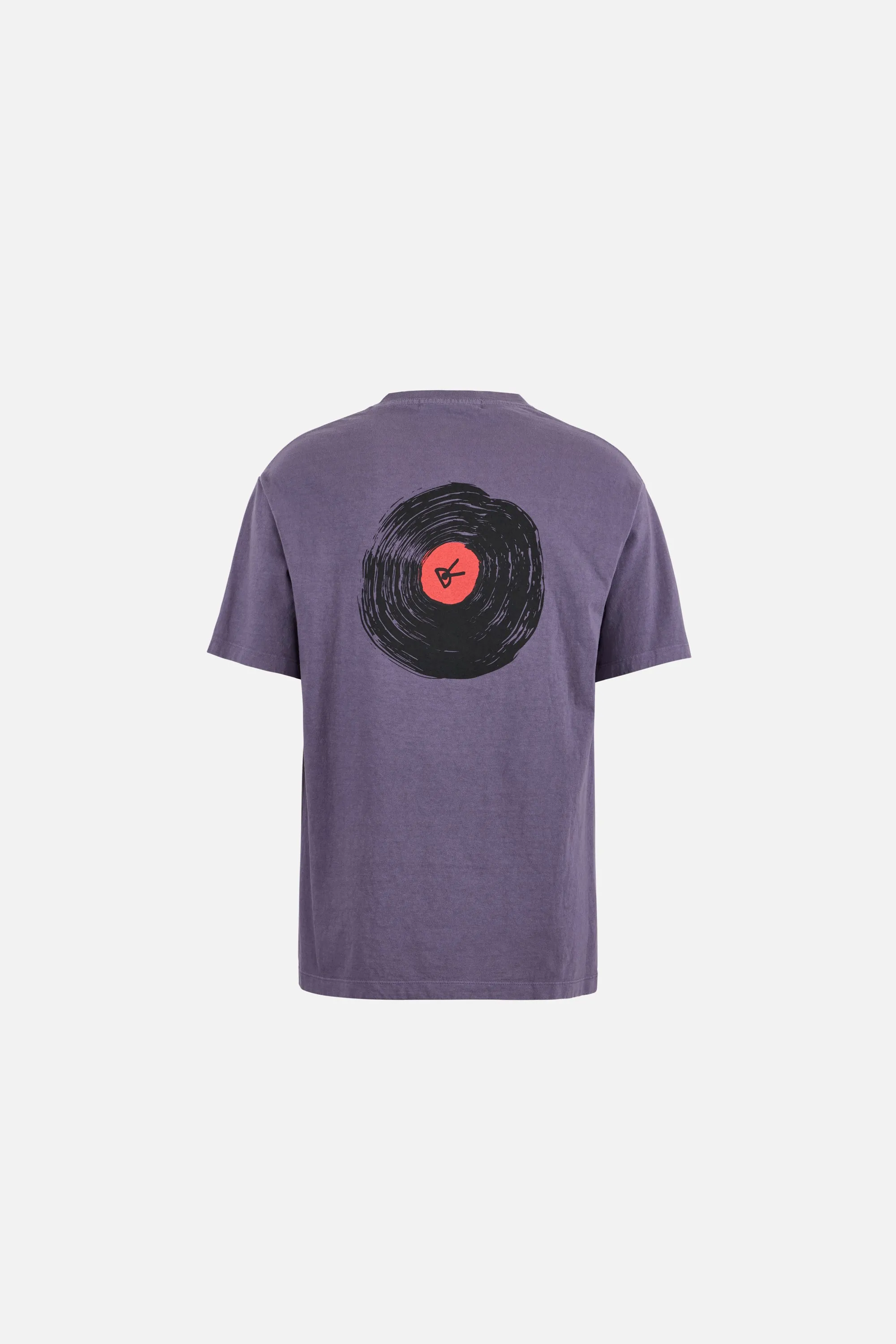 California Cotton Tee, Track Club Vintage Plum sold by District Vision product image thumbnail 2