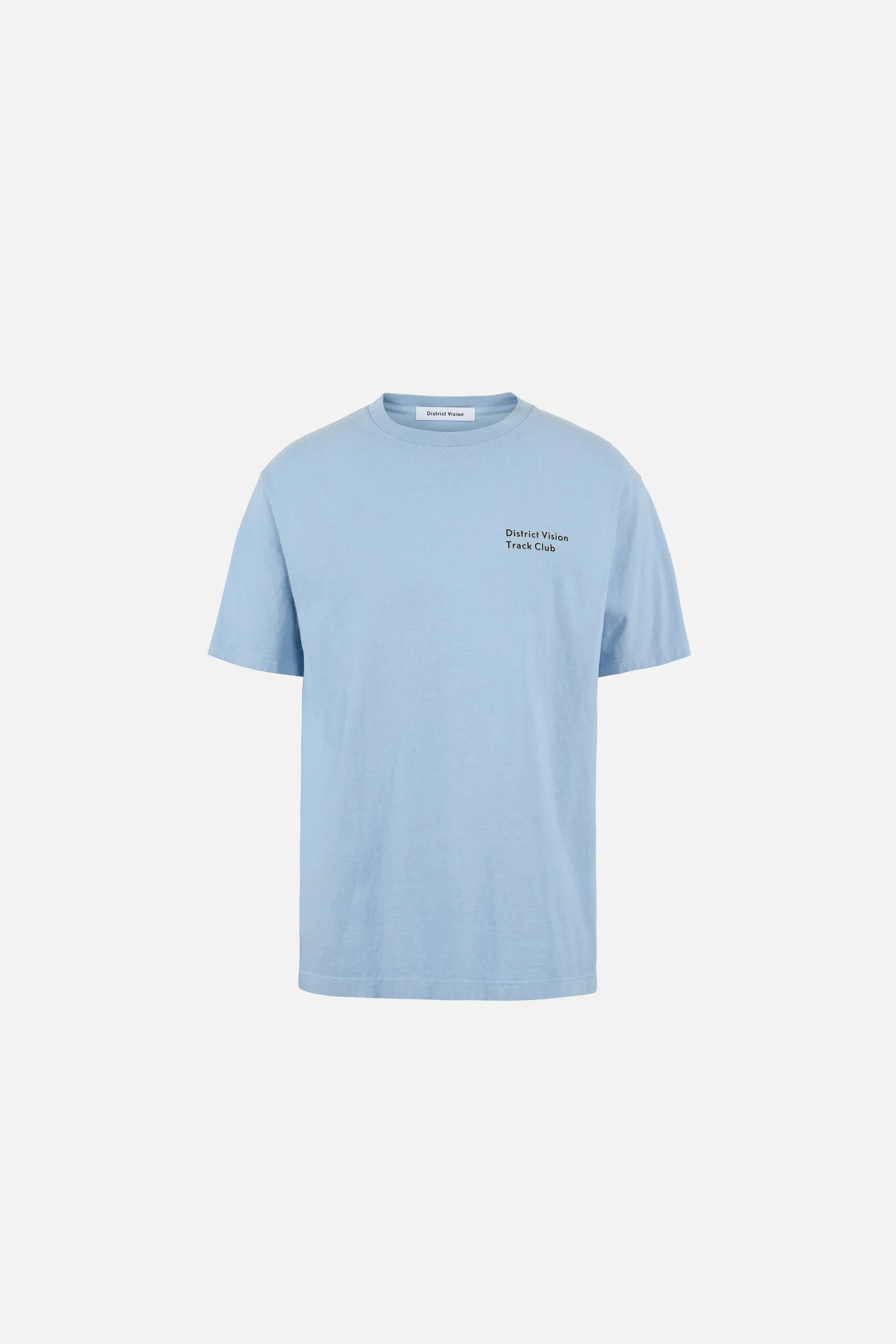California Cotton Tee, Track Club Light Blue sold by District Vision
