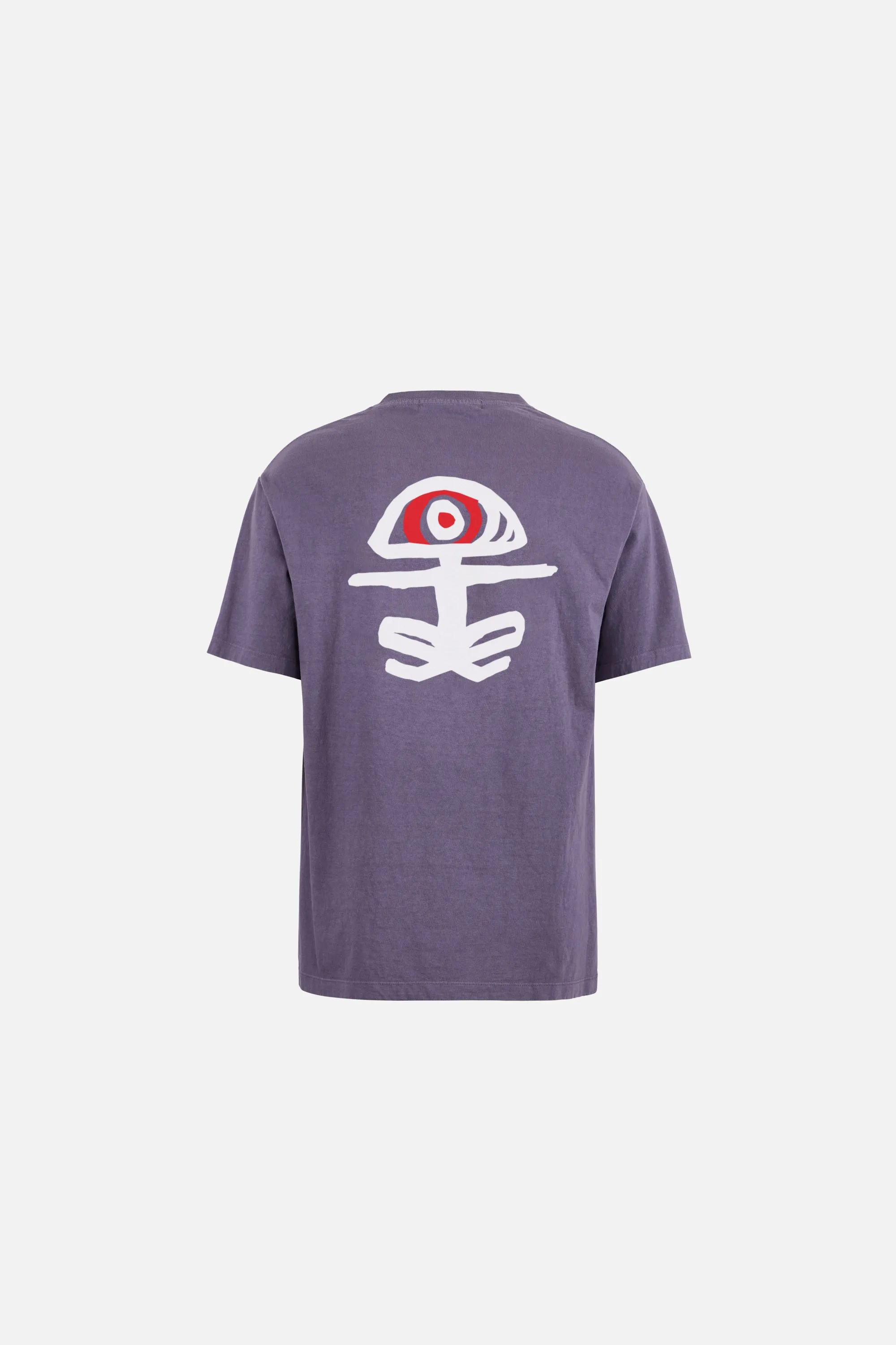 California Cotton Tee, Log Off Vintage Plum sold by District Vision product image thumbnail 2