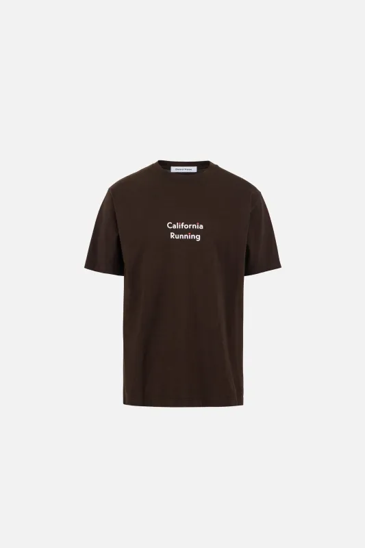 California Cotton Tee, Wave Runner Brown made by District Vision