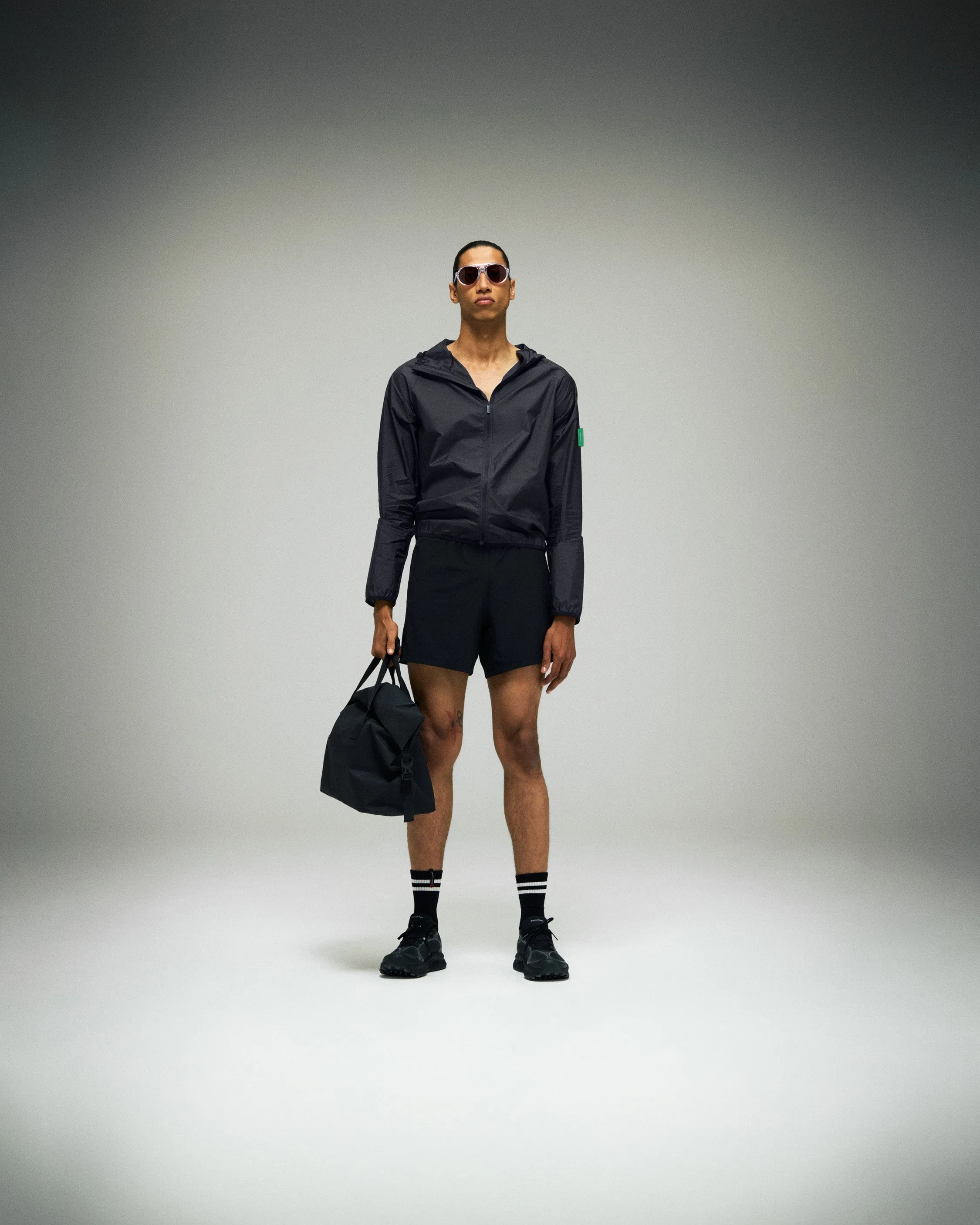 Ultralight Nylon Wind Jacket, Obsidian sold by District Vision product image thumbnail 5