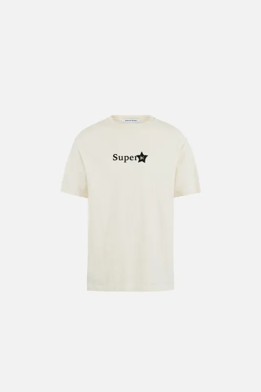 California Cotton Tee, Super Star Vintage White made by District Vision