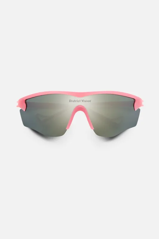 Junya Racer Powder Rose, D+ G15 Silver Flash Mirror made by District Vision