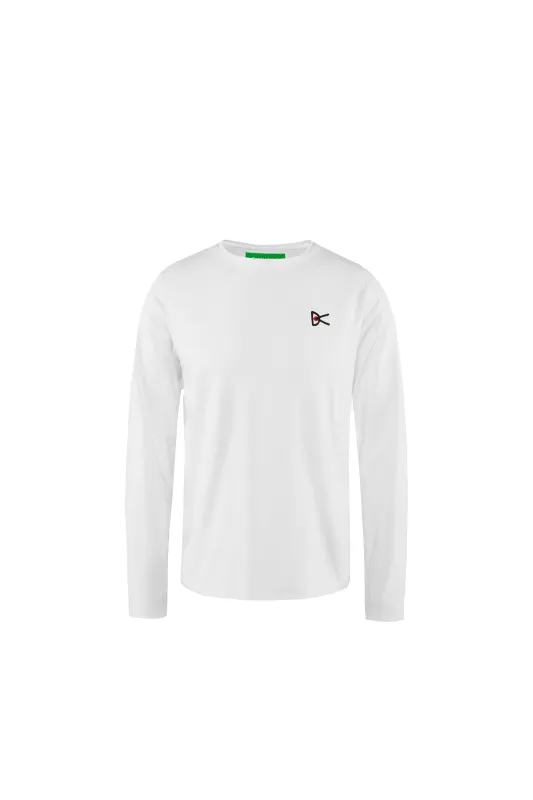 Lightweight Long Sleeve Tee, White made by District Vision