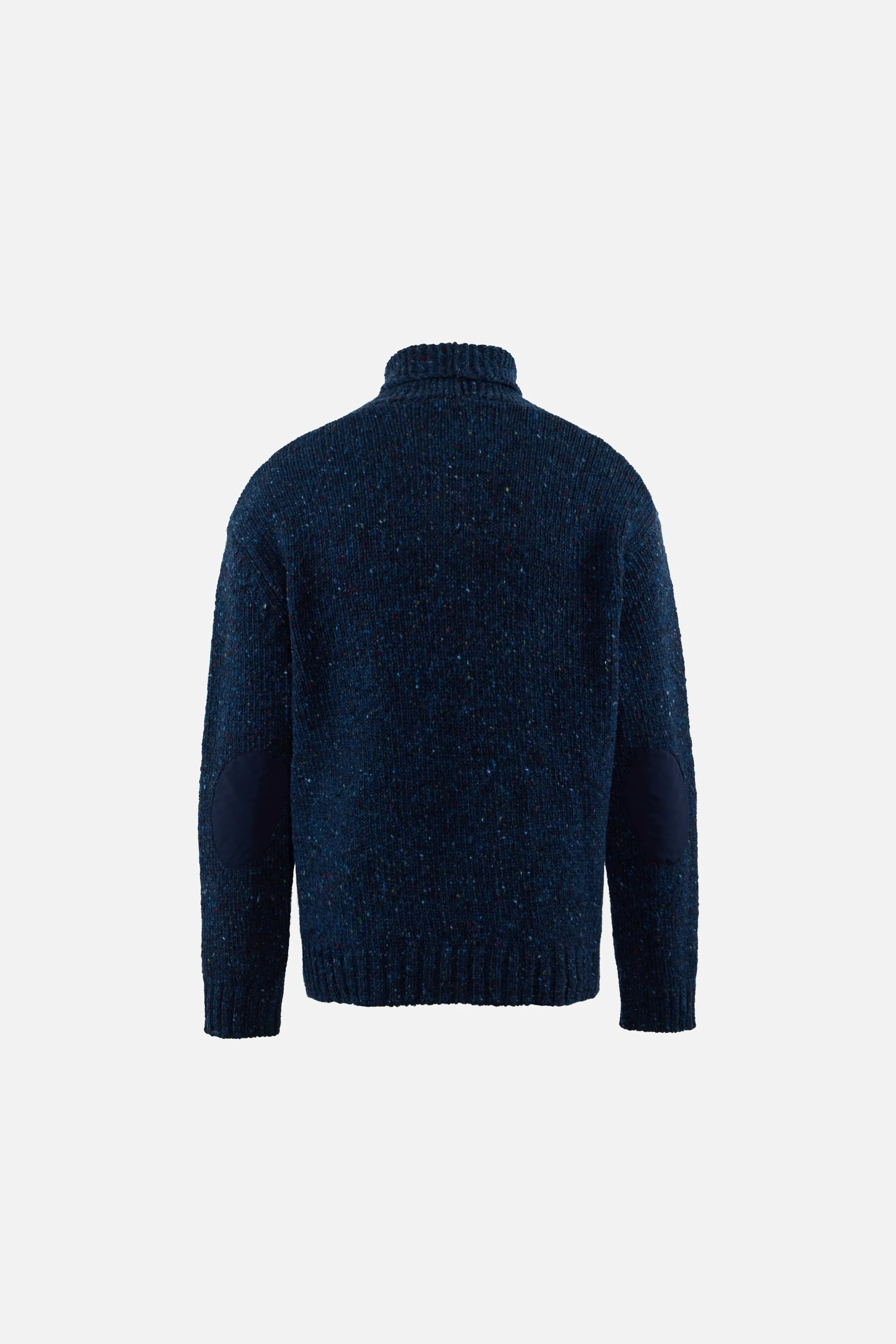 Kilcarra Wool Cardigan, Midnight Tweed sold by District Vision product image thumbnail 2