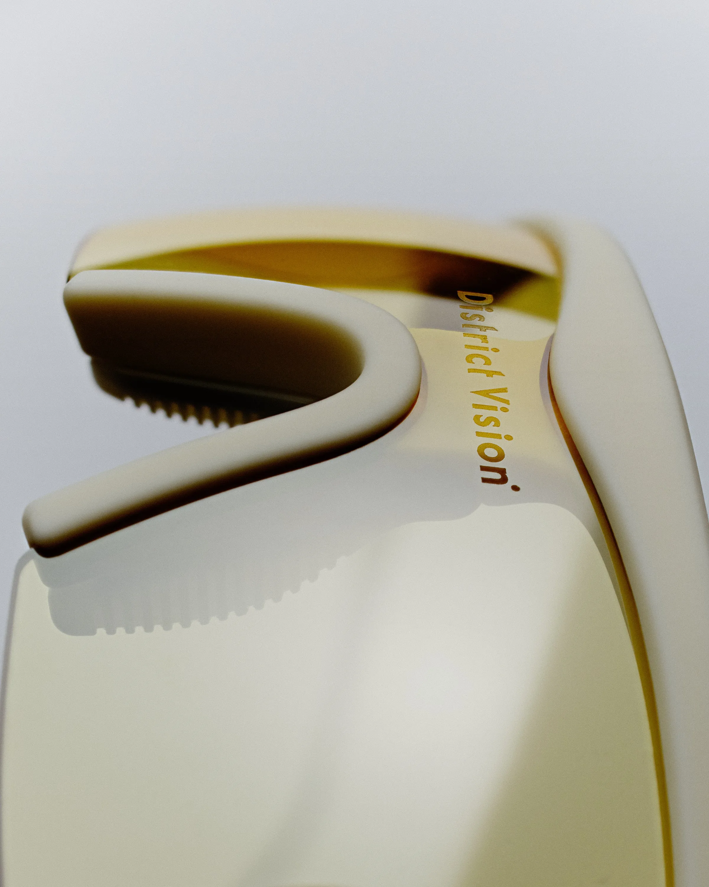 Koharu Eclipse Limestone, D+ Sports Yellow Mirror sold by District Vision product image thumbnail 4