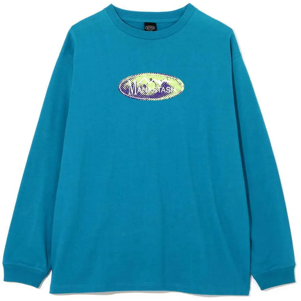 Citee Long Sleeve Tee Eye 'Turquoise' sold by Manastash product image thumbnail 5