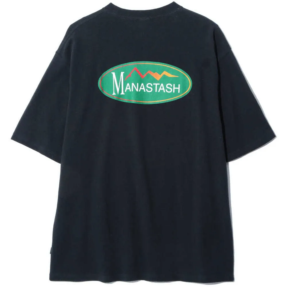 Hemp T-Shirt Original Logo 'Black' sold by Manastash product image thumbnail 2