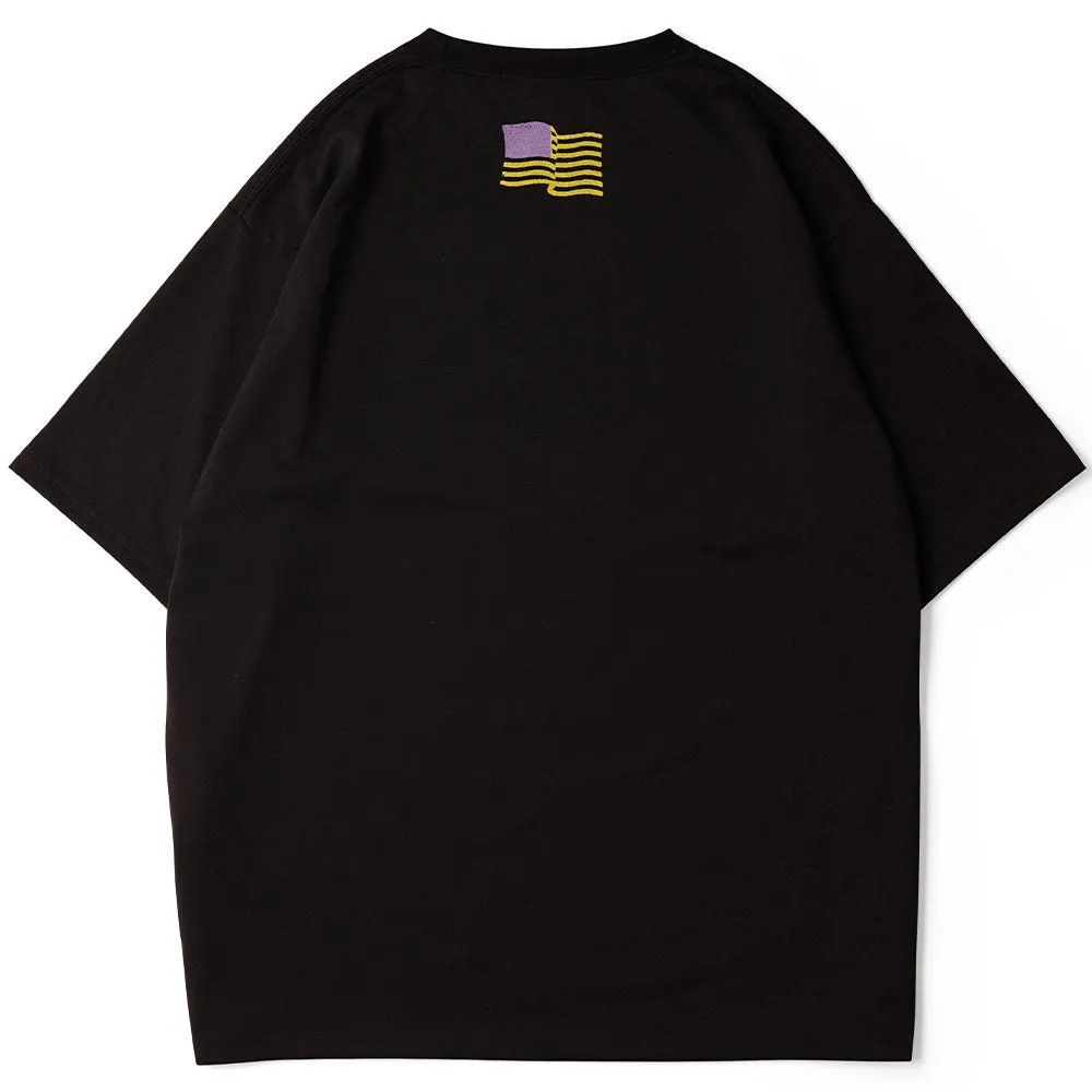 RE:POLY T-Shirt RBF 'Black' sold by Manastash product image thumbnail 2