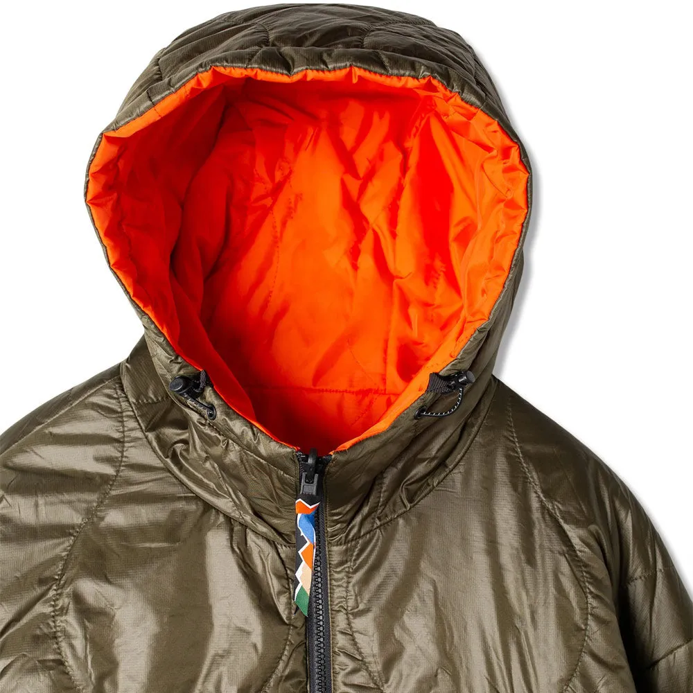 Y2K Reversible Hoodie '22 'Olive' sold by Manastash product image thumbnail 3