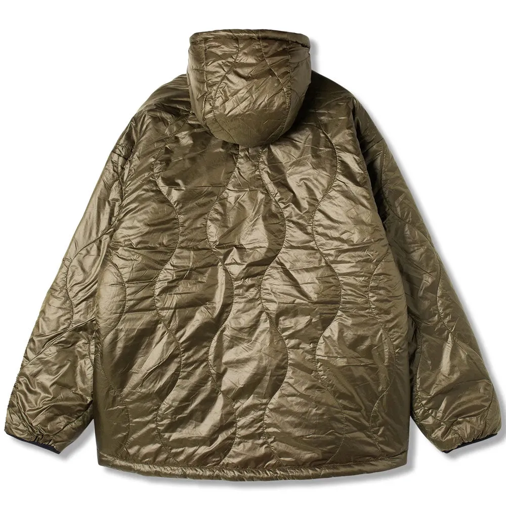 Y2K Reversible Hoodie '22 'Olive' sold by Manastash product image thumbnail 2