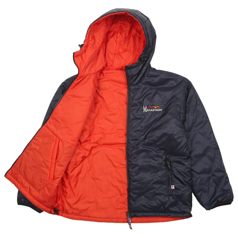 Y2K Reversible Hoodie 'Navy' sold by Manastash product image thumbnail 2