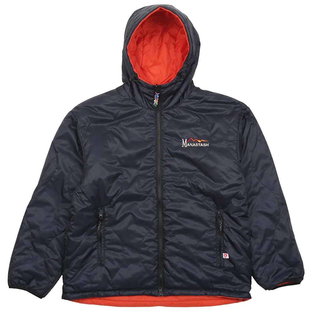 Y2K Reversible Hoodie 'Navy' sold by Manastash product image thumbnail 4