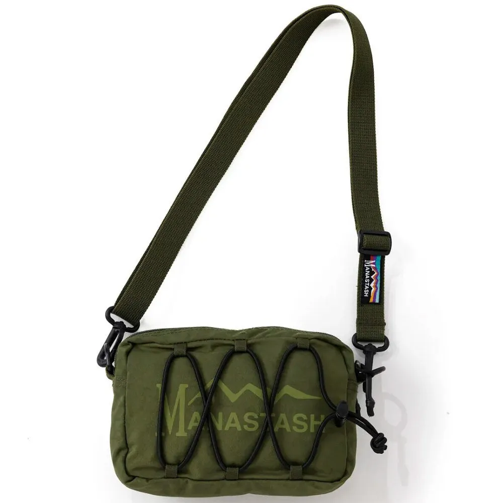Attachable Shoulder Bag 'Olive' sold by Manastash