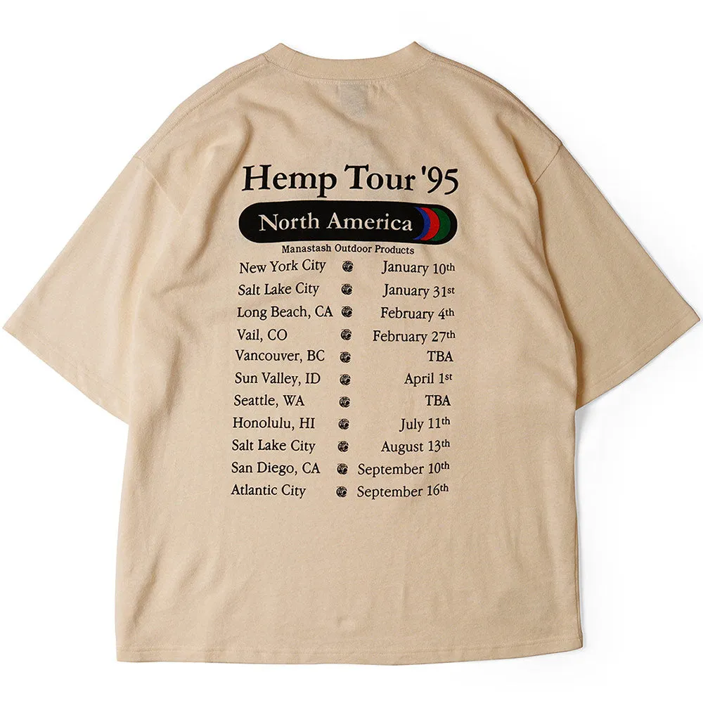 Hemp T-Shirt Tour 'Natural' sold by Manastash product image thumbnail 2