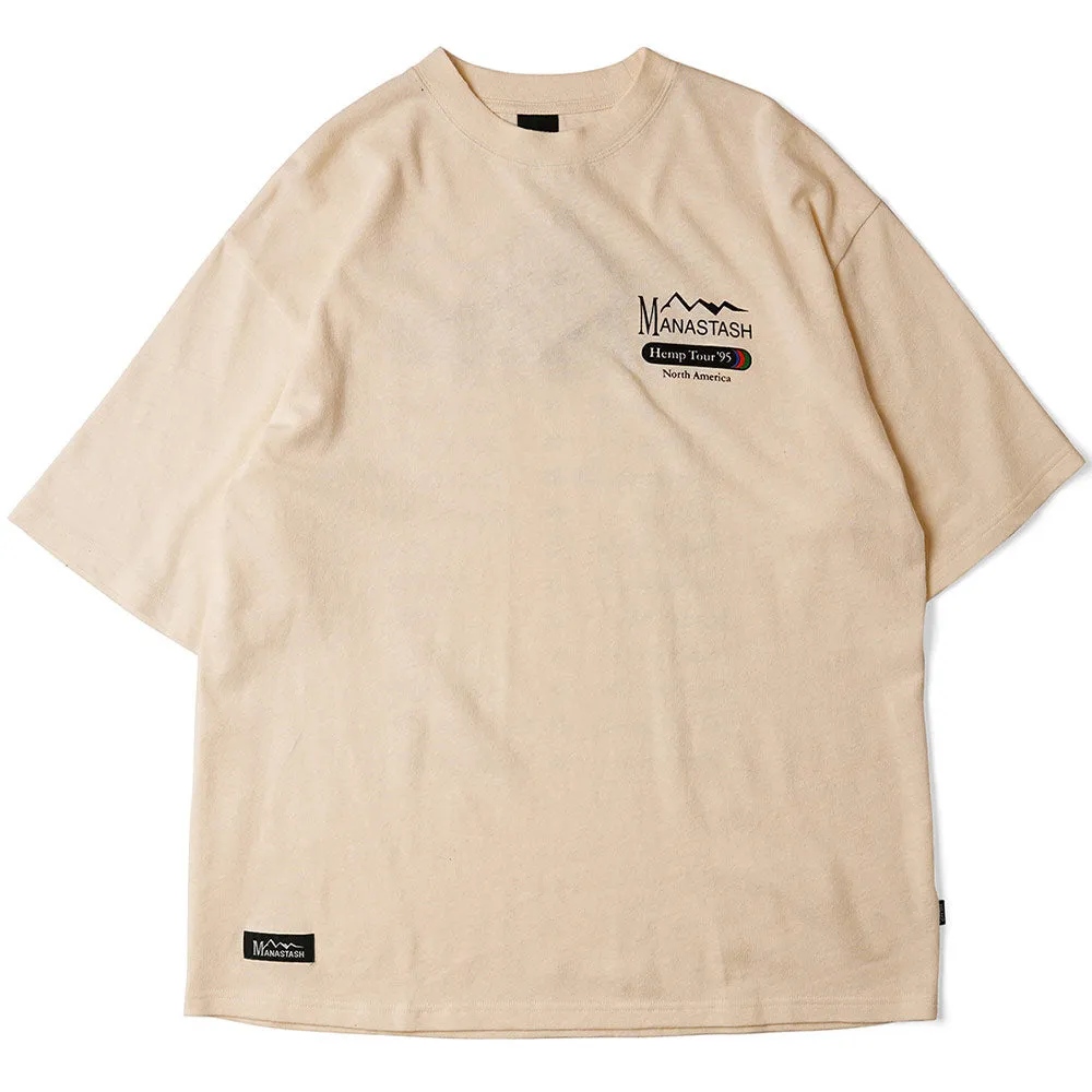 Hemp T-Shirt Tour 'Natural' sold by Manastash product image thumbnail 5