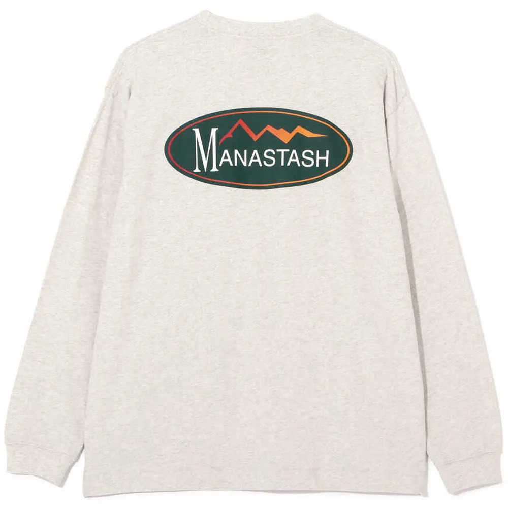Hemp Long Sleeve Tee Original Logo 'Oatmeal' sold by Manastash product image thumbnail 2