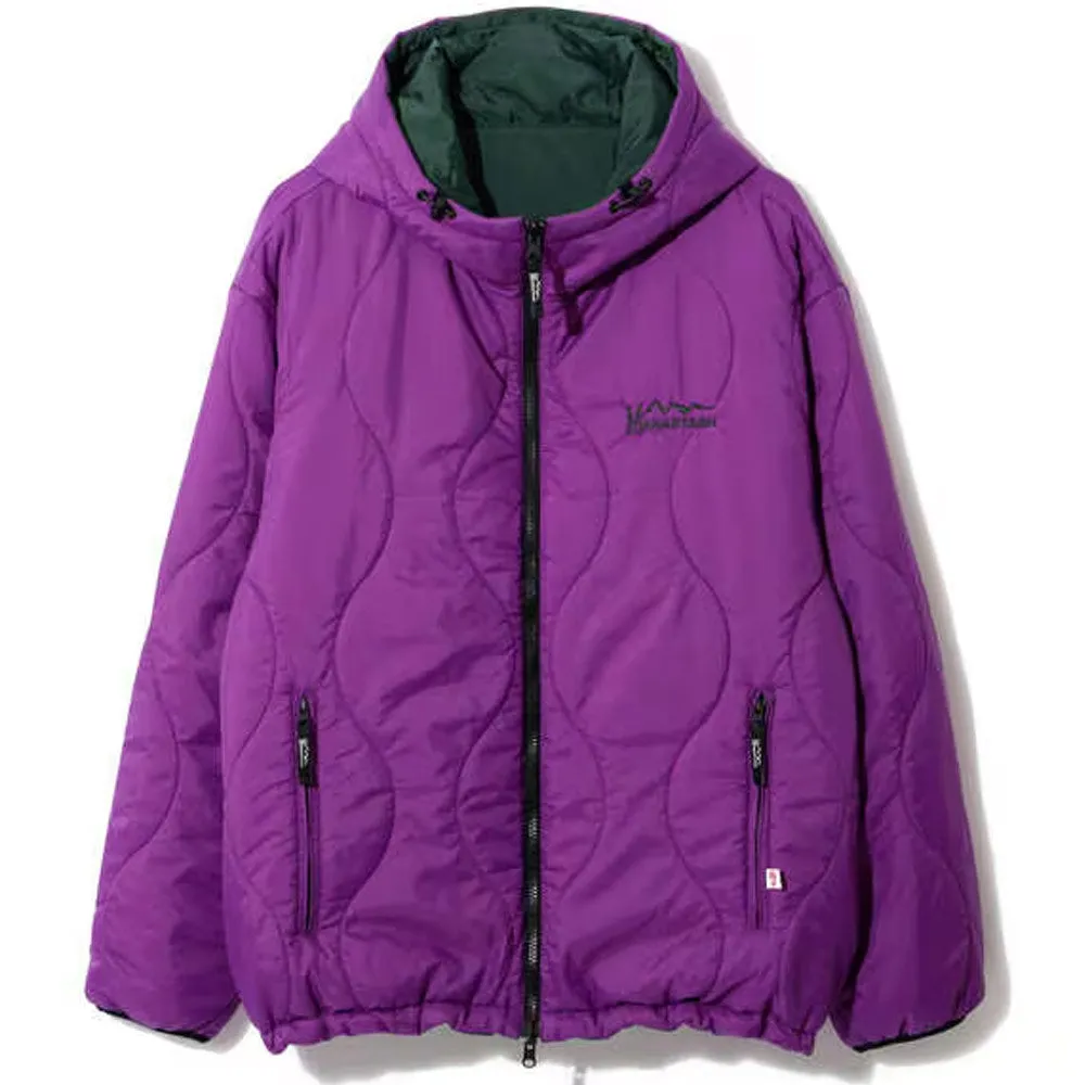 Manastash Y2K Reversible Hoodie '24 'Purple' sold by Manastash