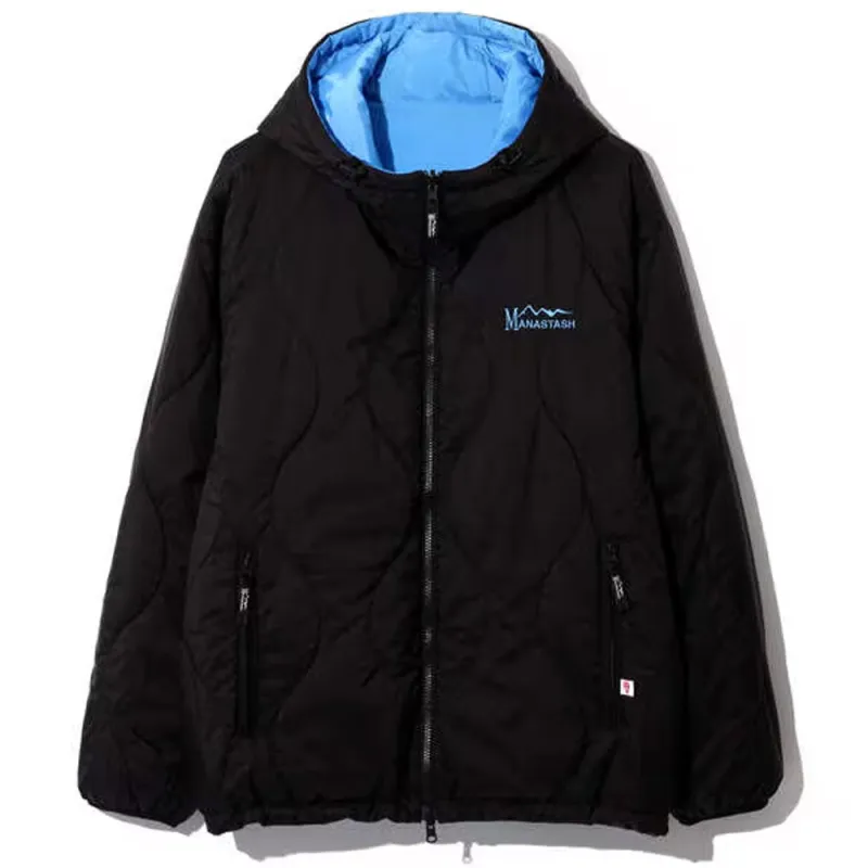 Manastash Y2K Reversible Hoodie '24 'Black' made by Manastash