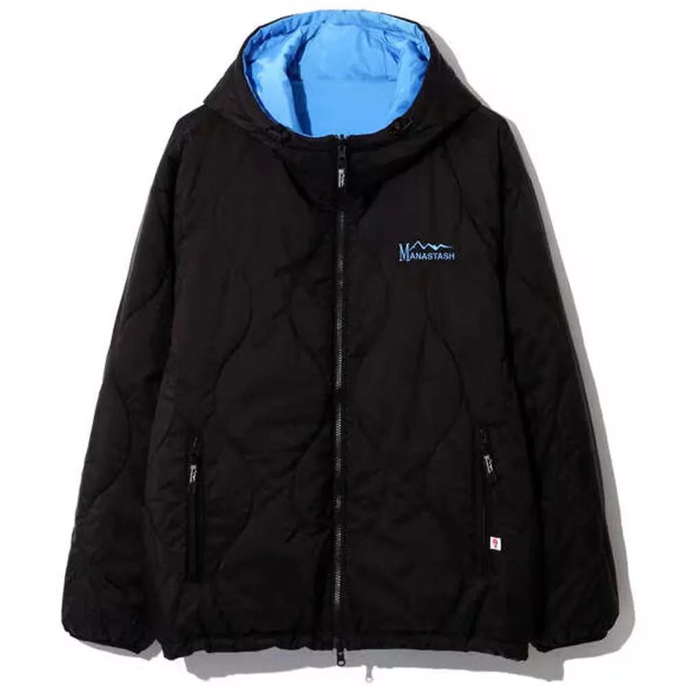 Manastash Y2K Reversible Hoodie '24 'Black' sold by Manastash